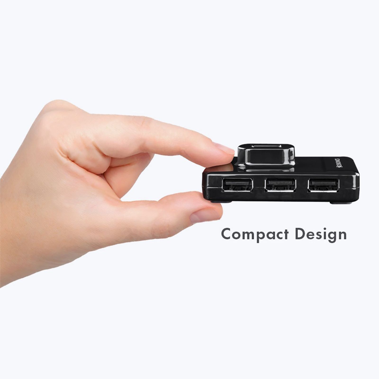 ZEBRONICS ZEB-100HB Type A to Type A 5.3 Feet (1.62M) Cable (Backward Compatible, Black)_5