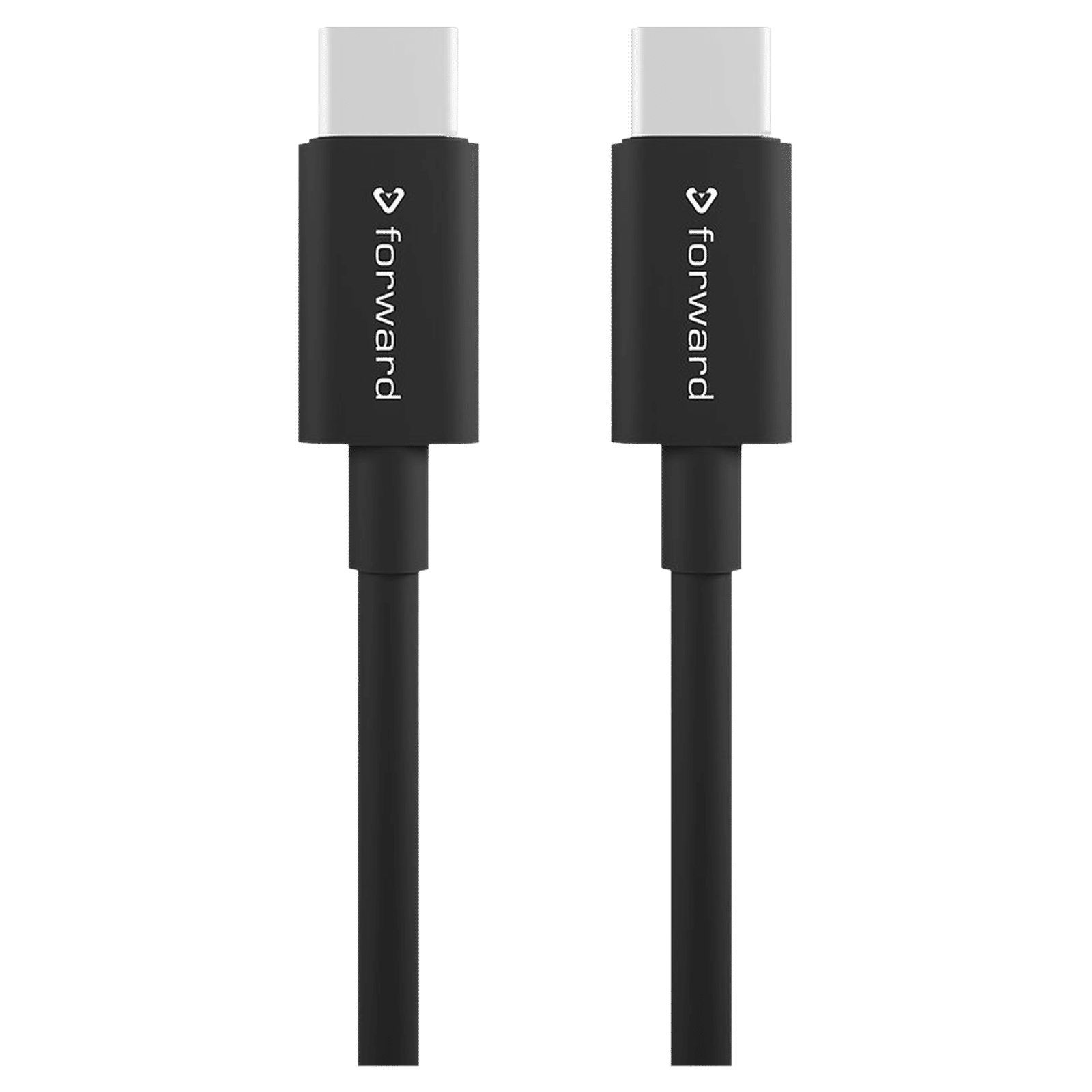 Forward FCTT-09 Type C to Type C 3.2 Feet (1M) Cable (Charge and Sync, Black) Forward FCTT-09 Type C to Type C 3.2 Feet (1M) Cable (Charge and Sync, Black)_1