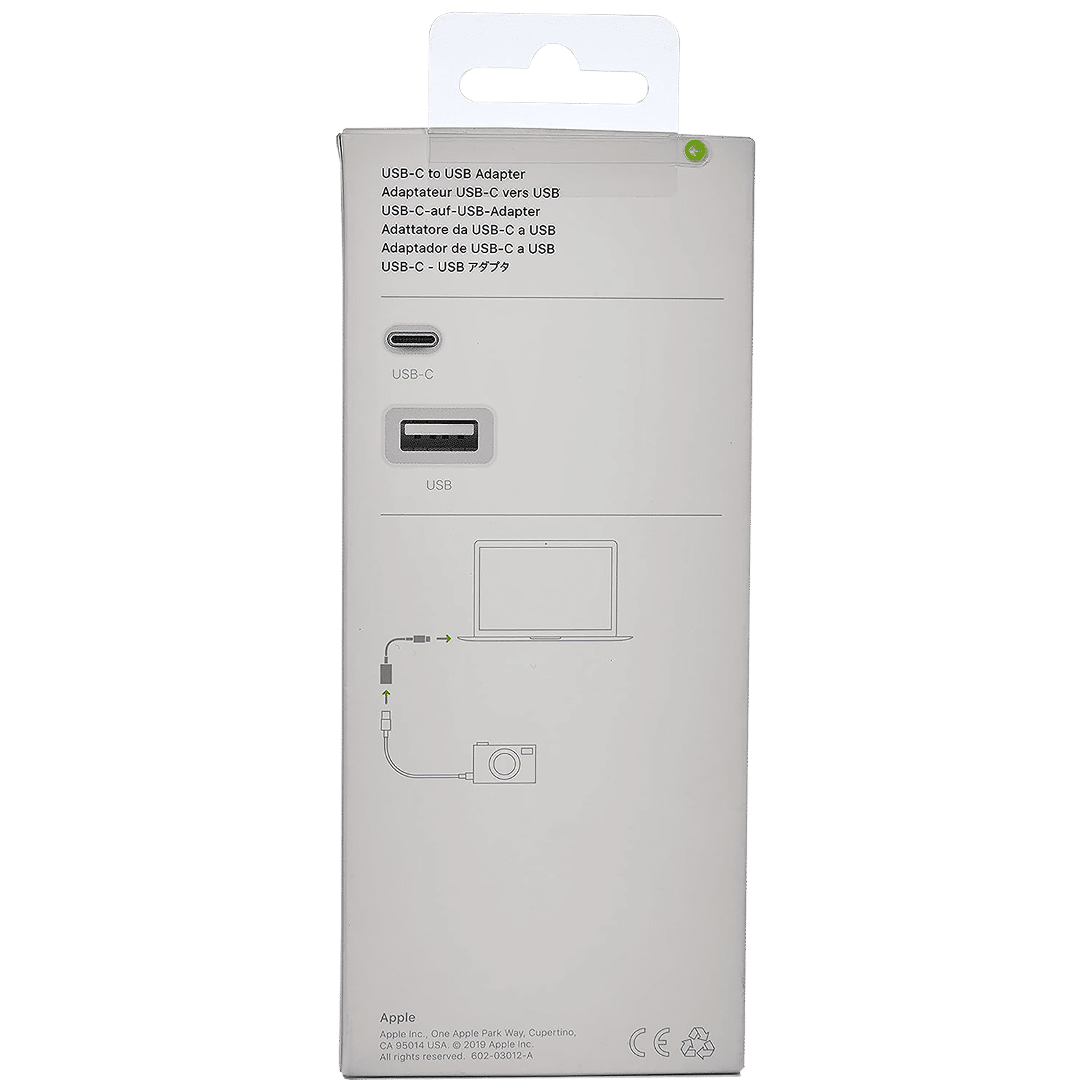 Apple USB to Type C 0.65 Feet (0.2M) Adapter (Sync and Charge, White) Apple USB to Type C 0.65 Feet (0.2M) Adapter (Sync and Charge, White)_4