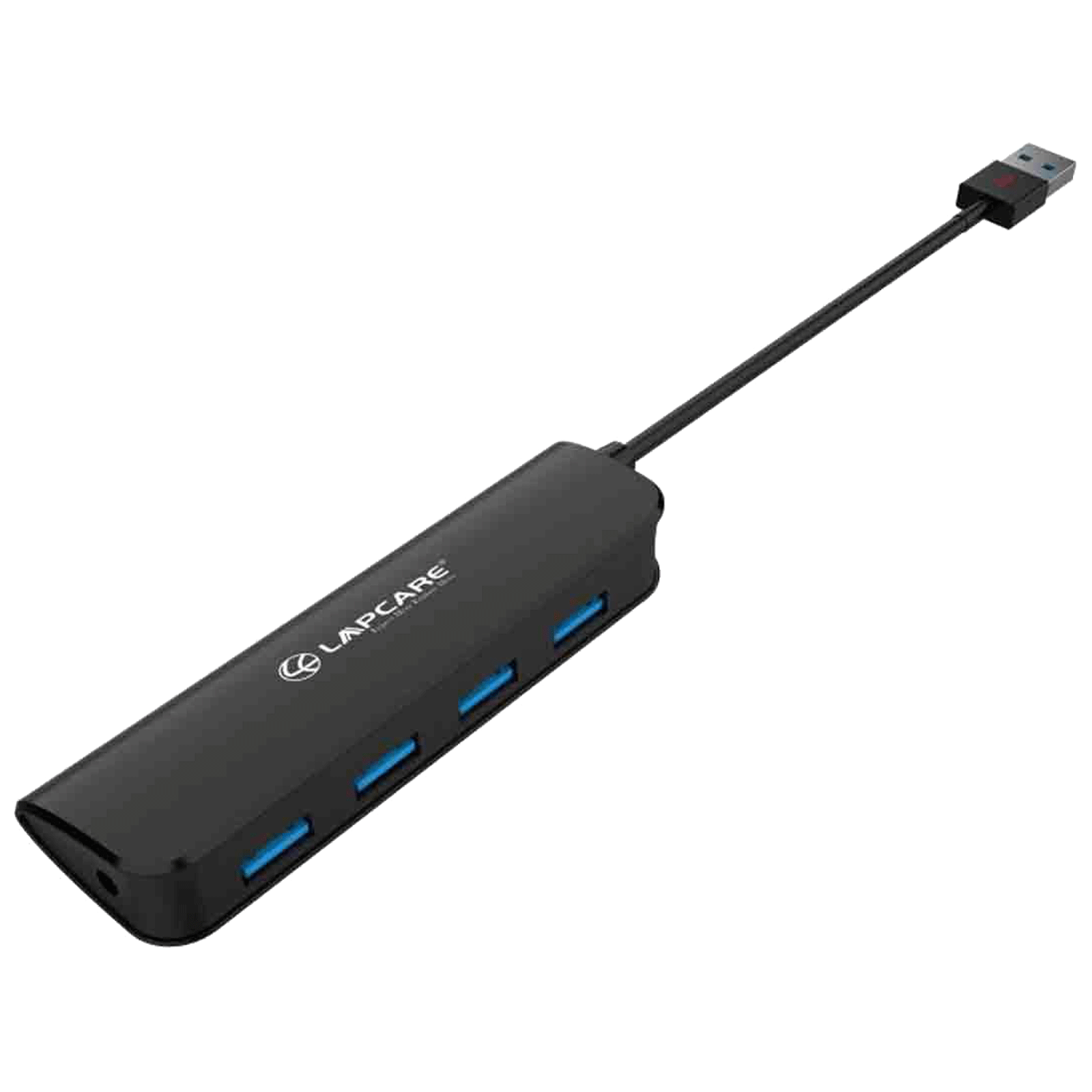 LAPCARE LHB-368 USB 3.0 Type A to USB 3.0 Type A USB Hub (5 Gbps Data Transfer Rate, Black)_1