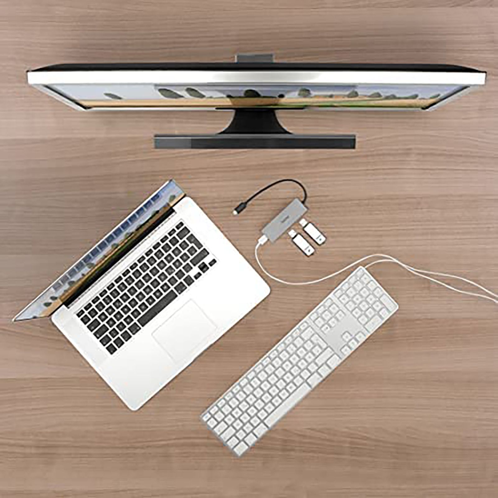 hama Hub for PC, Notebook, MacBook, Tablet (4 x USB 3.2 (Type-C) Ports, 200105, Black)_5