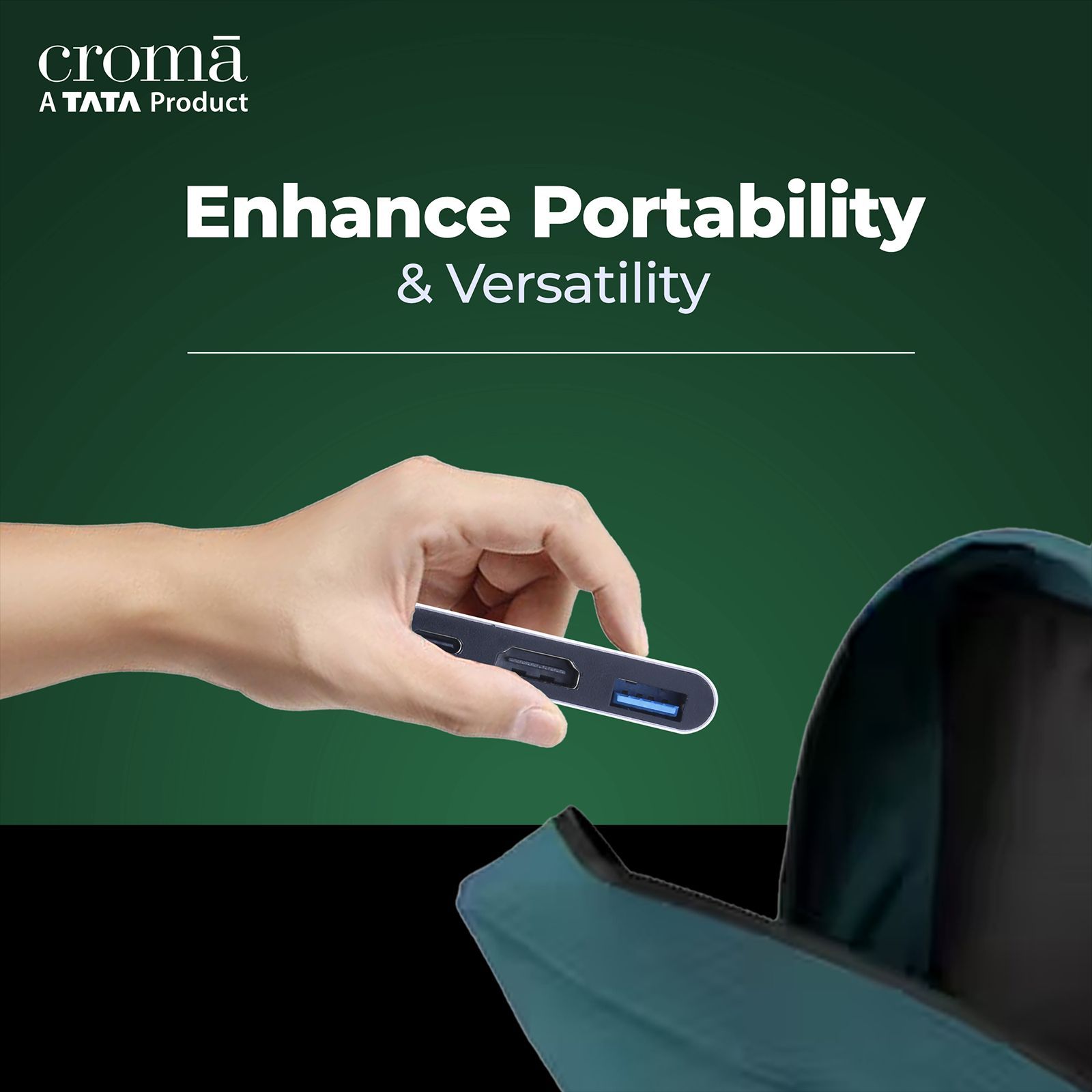 Croma USB 3.0 Type C to USB 3.0 Type C, USB 3.0 Type A, HDMI Type A Multi-Port Hub (5 Gbps Data Transfer Rate, Grey) Croma USB 3.0 Type C to USB 3.0 Type C, USB 3.0 Type A, HDMI Type A Multi-Port Hub (5 Gbps Data Transfer Rate, Grey)_12