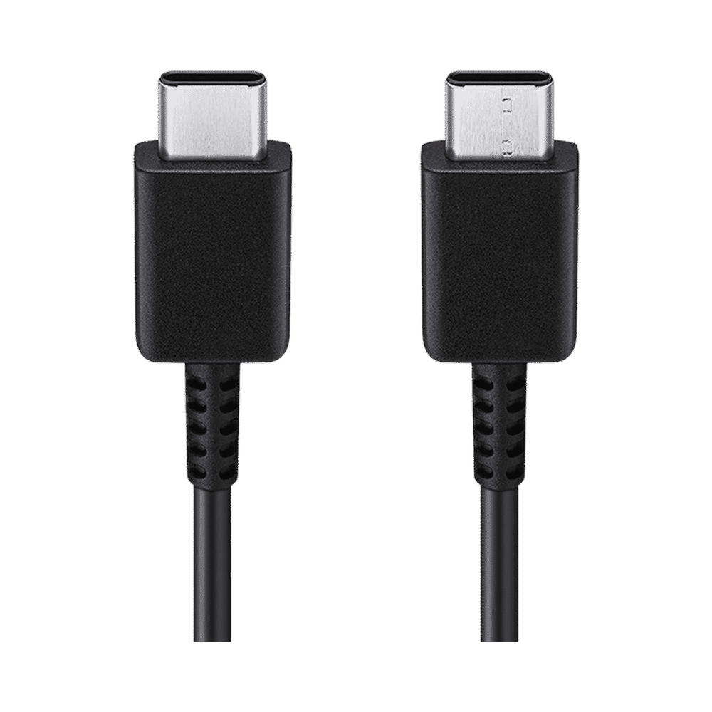 SAMSUNG Type C to Type C 3.2 Feet (1M) Cable (High Speed Data Transfer, Black)_3