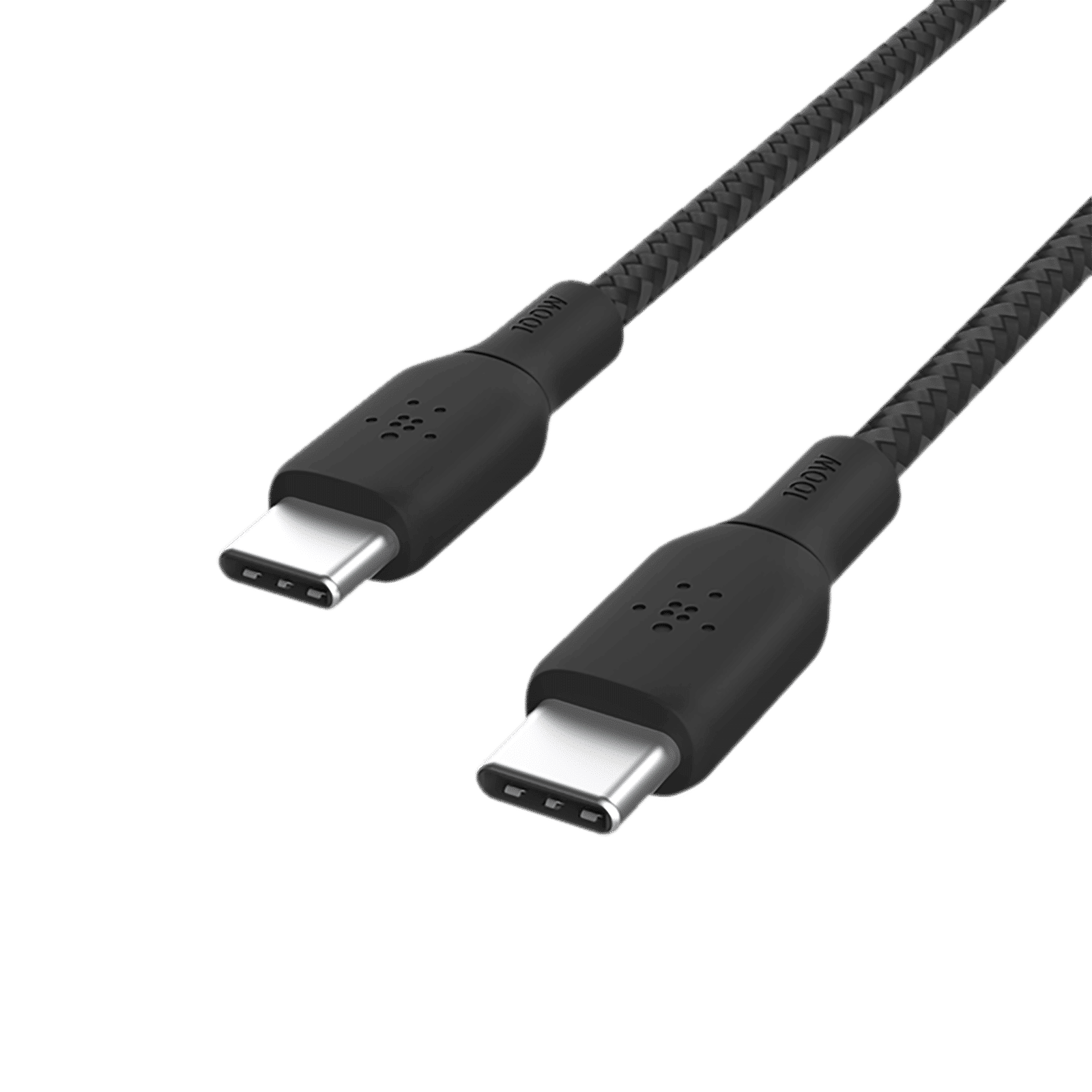 belkin Boost Charge Type C to Type C 6.5 Feet (2M) Cable (Nylon Braided, Black)_4