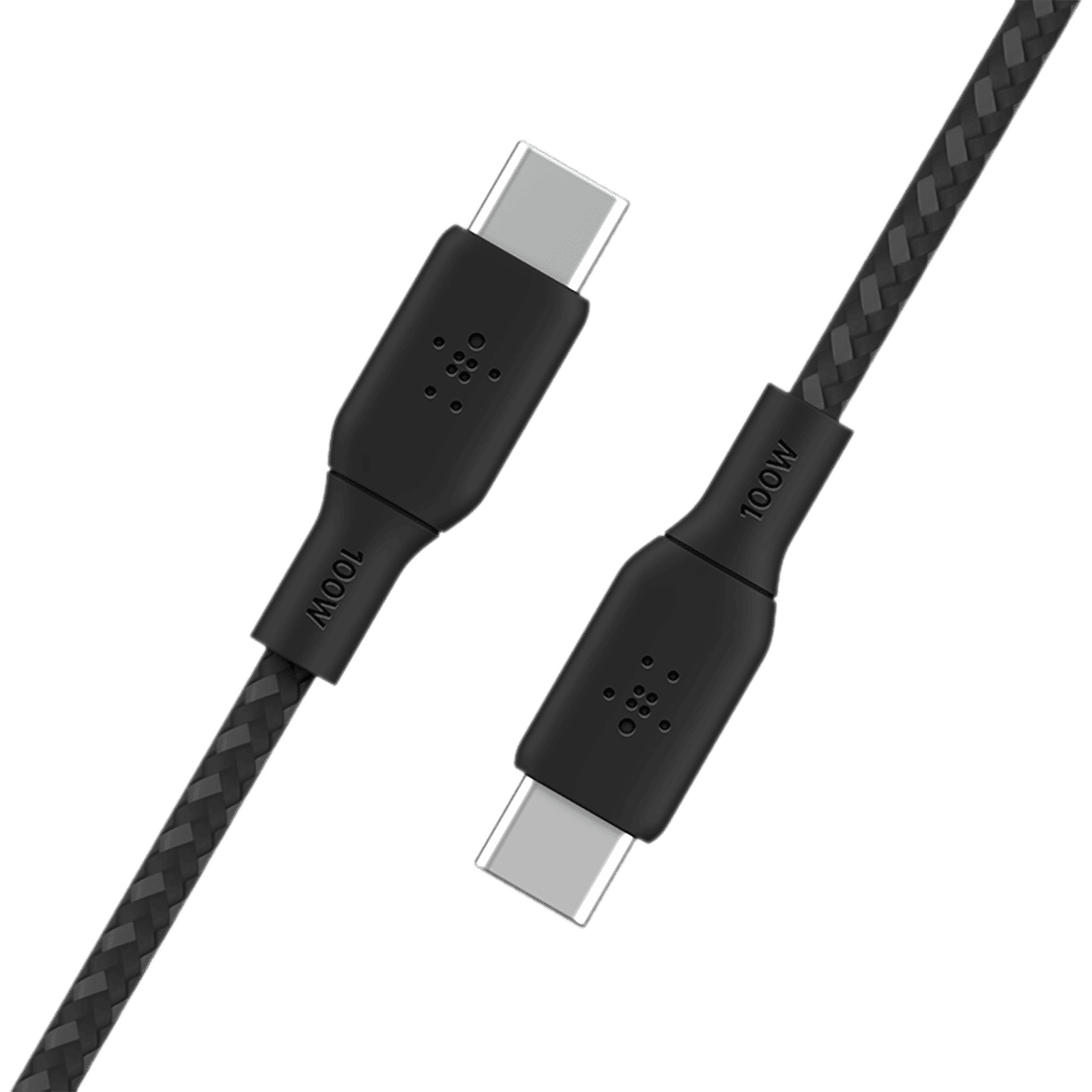 belkin Boost Charge Type C to Type C 6.5 Feet (2M) Cable (Nylon Braided, Black)_5