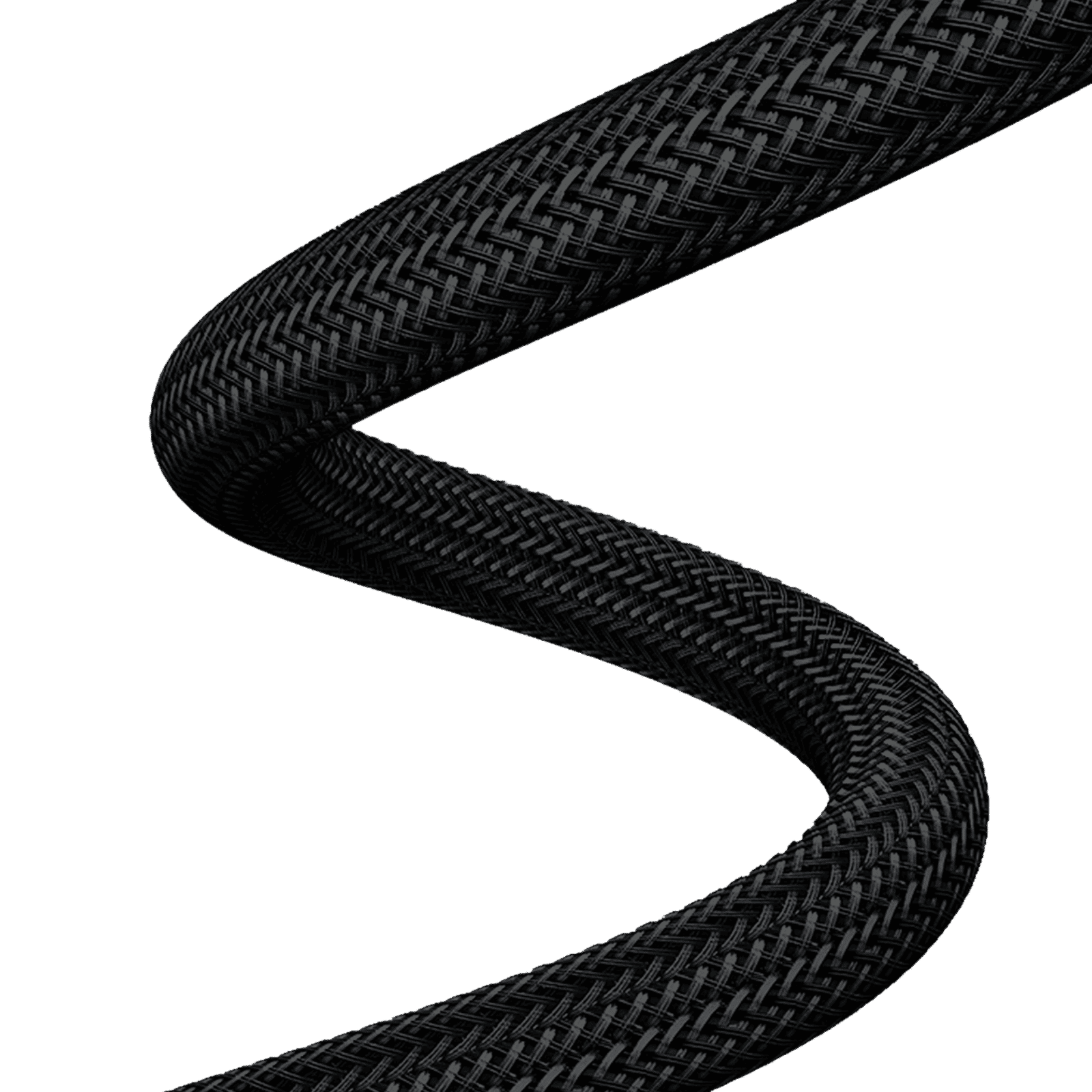 POWERUP Type C to Type C, Lightning 5 Feet (1.5M) 2-in-1 Cable (Tangle-free Design, Black)_6