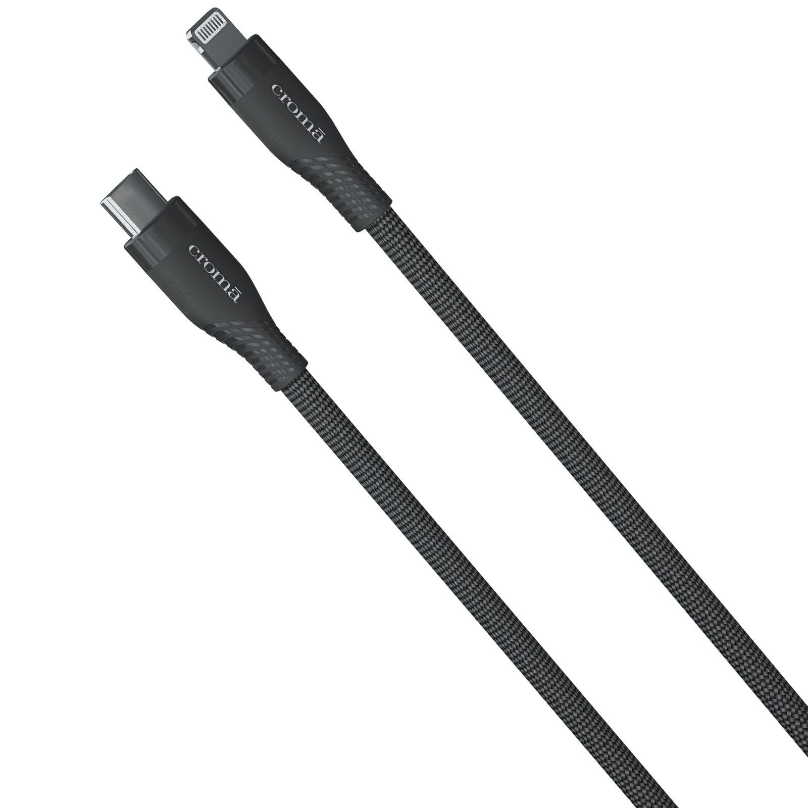 Croma Type C to Lightning 3.9 Feet (1.2M) Cable (Apple Certified, Black)_6