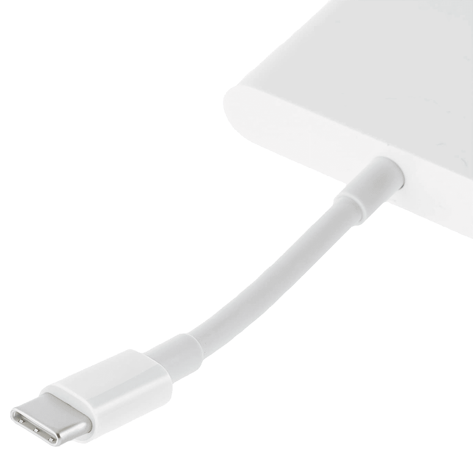 Apple USB 3.0 Type C to USB Type C, HDMI, USB 2.0 Type A Multiport Adapter (5 Gbps Data Transfer Rate, White)_2