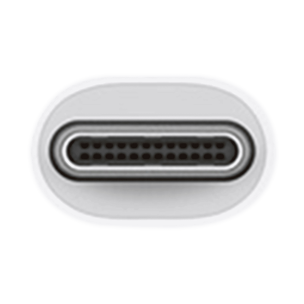 Apple USB 3.0 Type C to USB Type C, HDMI, USB 2.0 Type A Multiport Adapter (5 Gbps Data Transfer Rate, White)_3