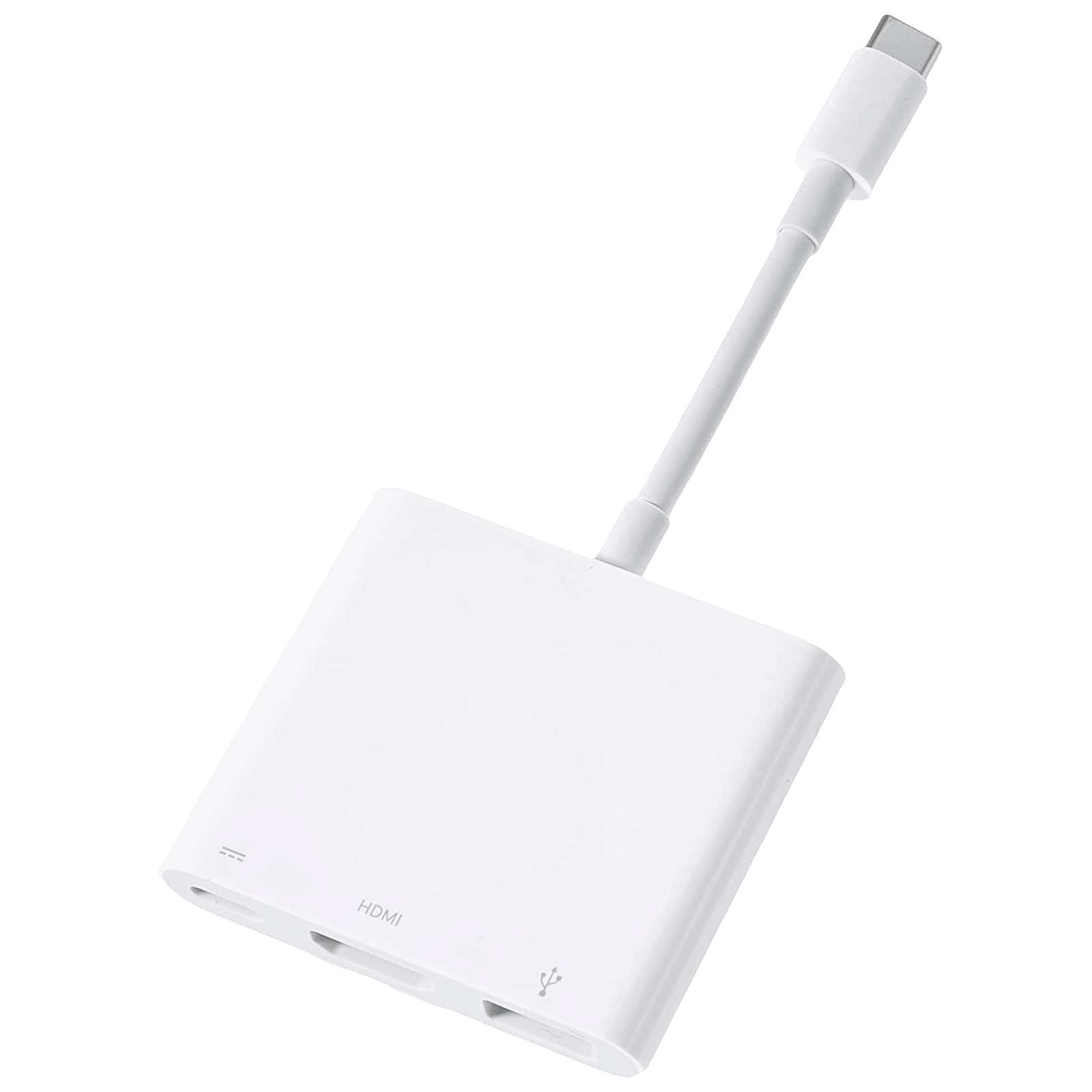 Apple USB 3.0 Type C to USB Type C, HDMI, USB 2.0 Type A Multiport Adapter (5 Gbps Data Transfer Rate, White)_4