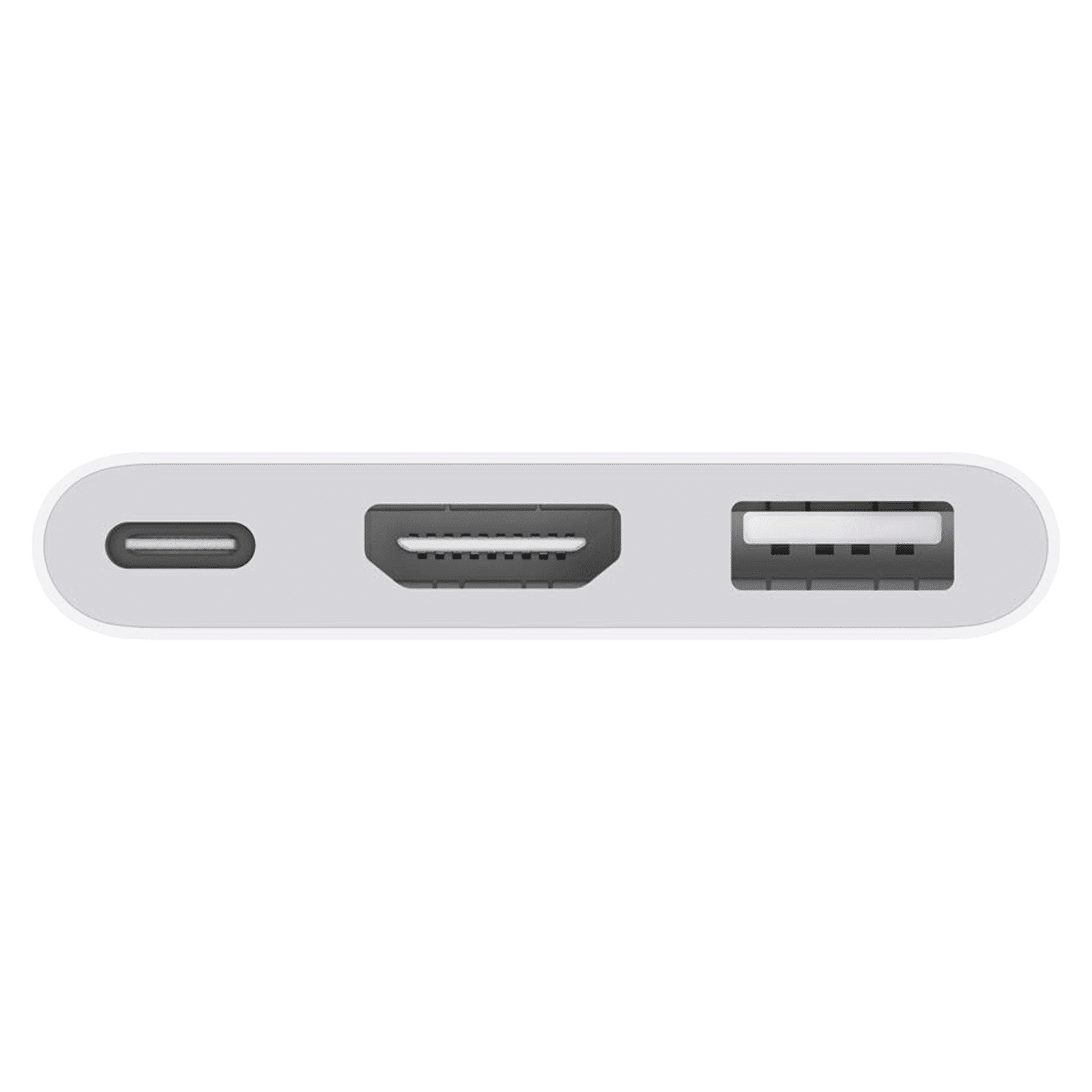 Apple USB 3.0 Type C to USB Type C, HDMI, USB 2.0 Type A Multiport Adapter (5 Gbps Data Transfer Rate, White)_5