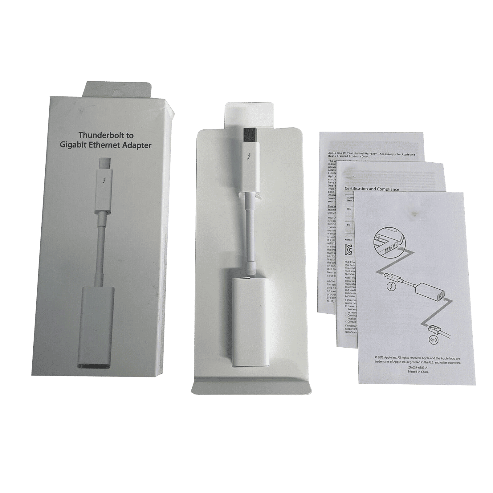 Apple Mac Accessories Single Band Network Adapter (1 LAN Port, 10/100/1000BASE-T networks, White)_4