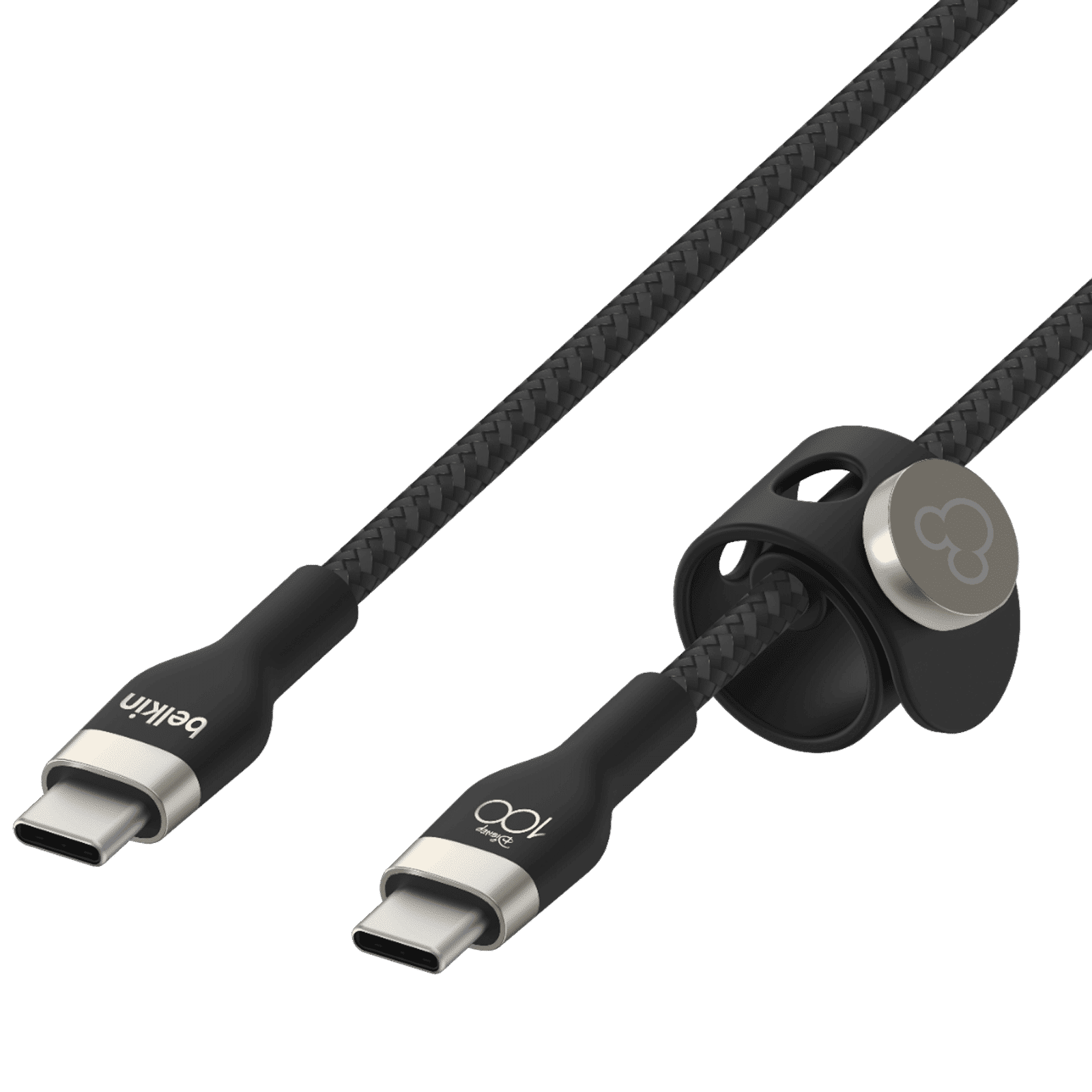 belkin D100 Type C to Type C 6.6 Feet (2M) Cable (Black)_2