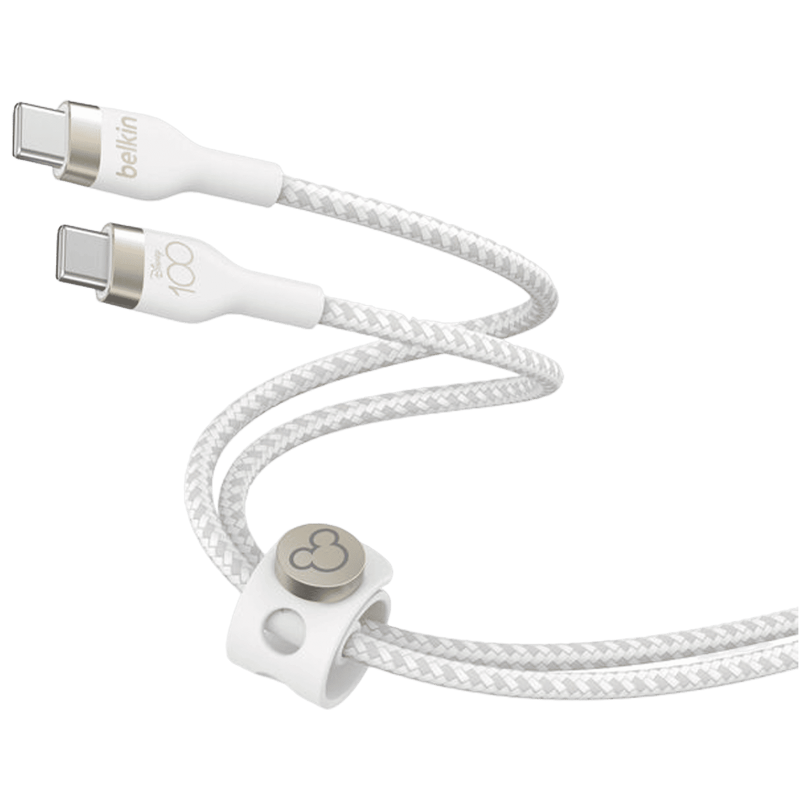 belkin D100 Type C to Type C 6.6 Feet (2M) Cable (White)_3