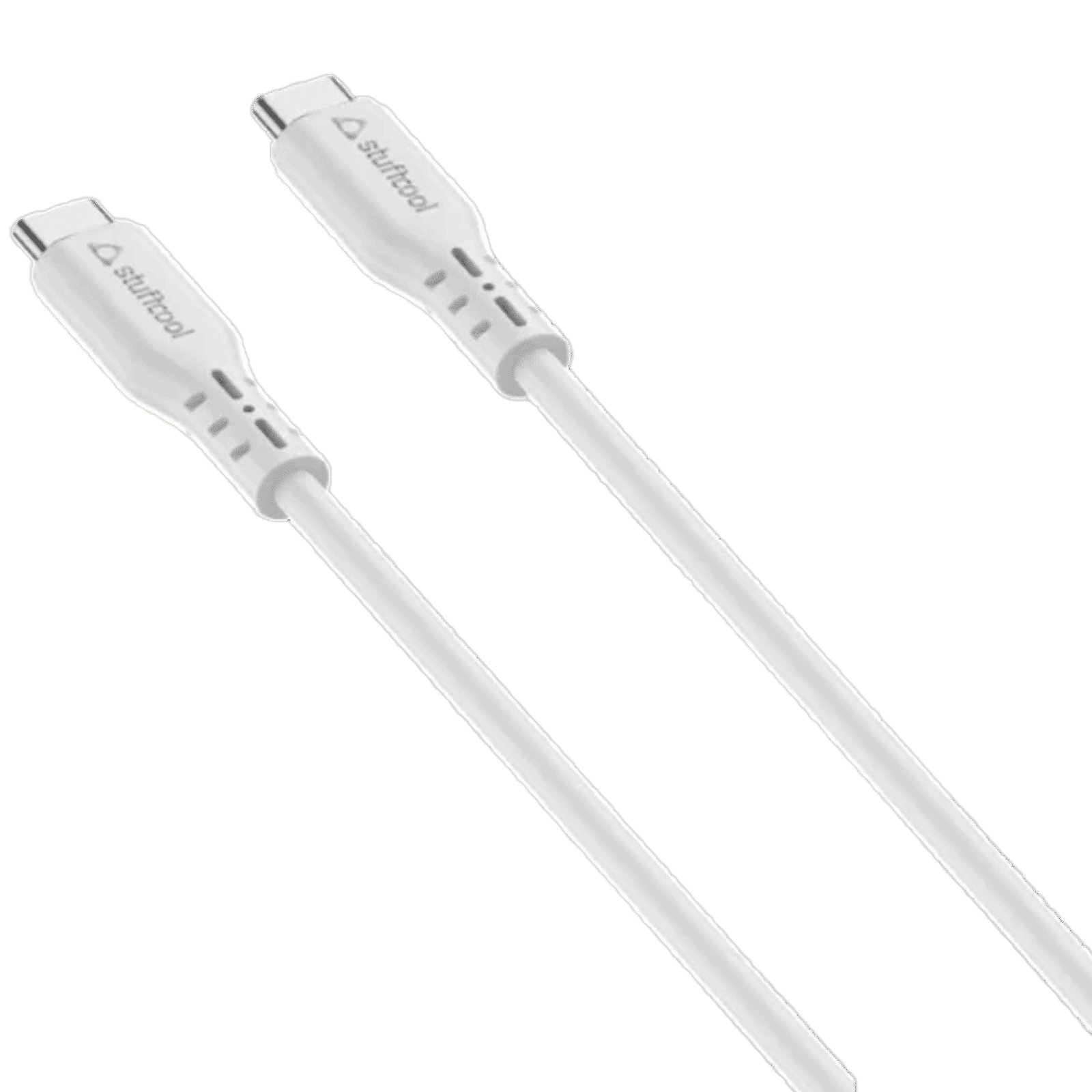 stuffcool Celer Type C to C 4.9 Feet (1.5M) Cable (Sync and Charge Support, White) stuffcool Celer Type C to C 4.9 Feet (1.5M) Cable (Sync and Charge Support, White)_4