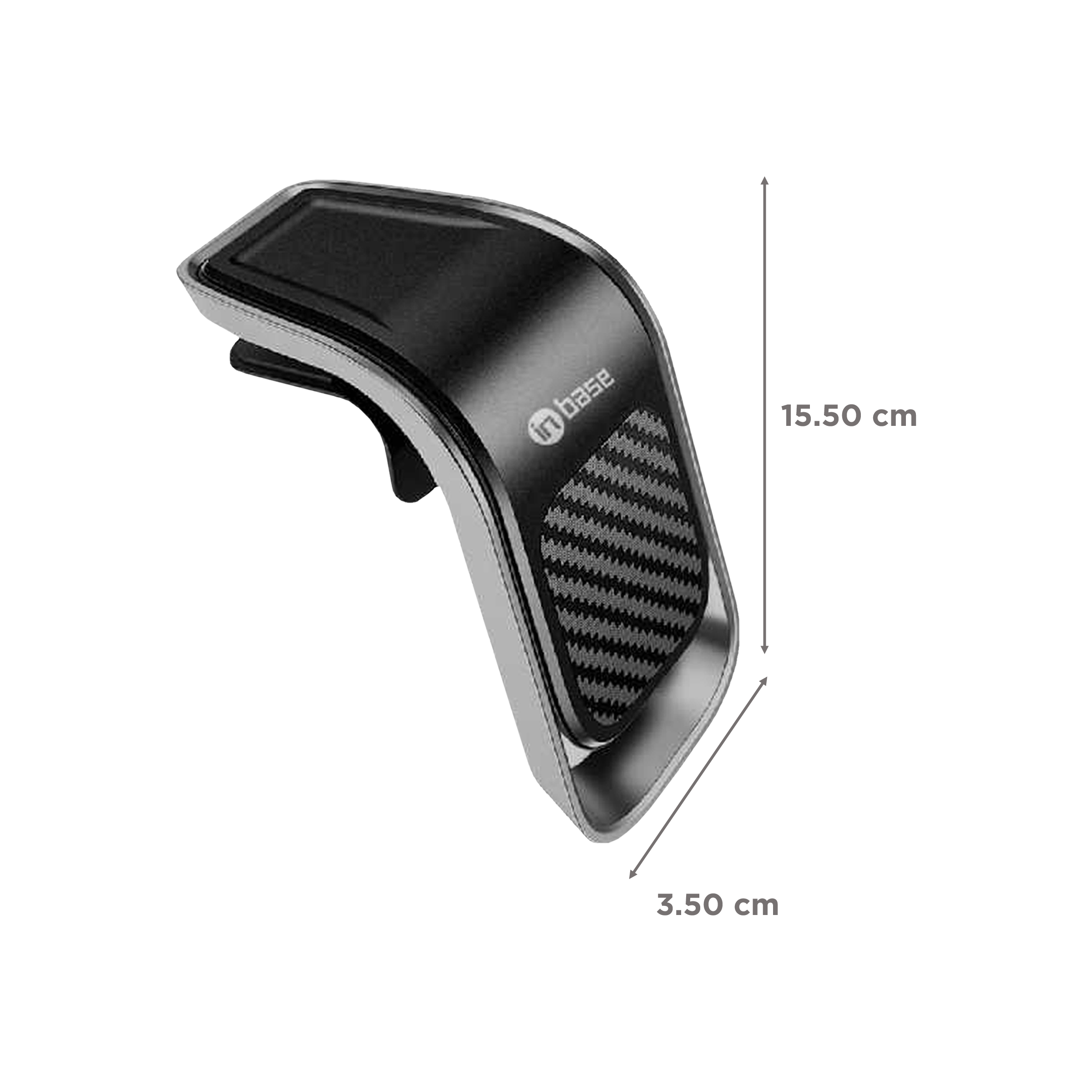 in base Magnetic Air Vent Dashboard Mount Car Mount For Mobiles (Powerful Magnet, Black)_2