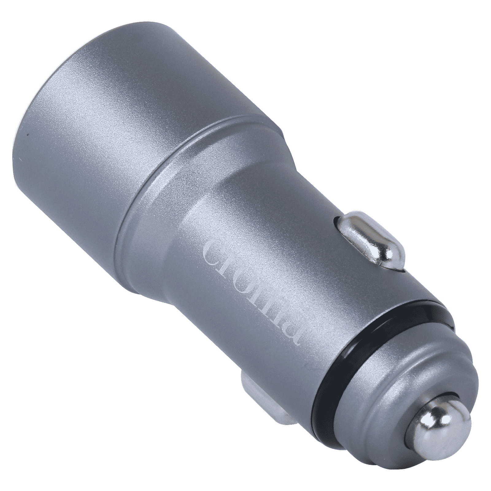 Croma 38 Watts Type A and Type C 2-Port Car Charger (Quick Charge 3.0, Grey)_4