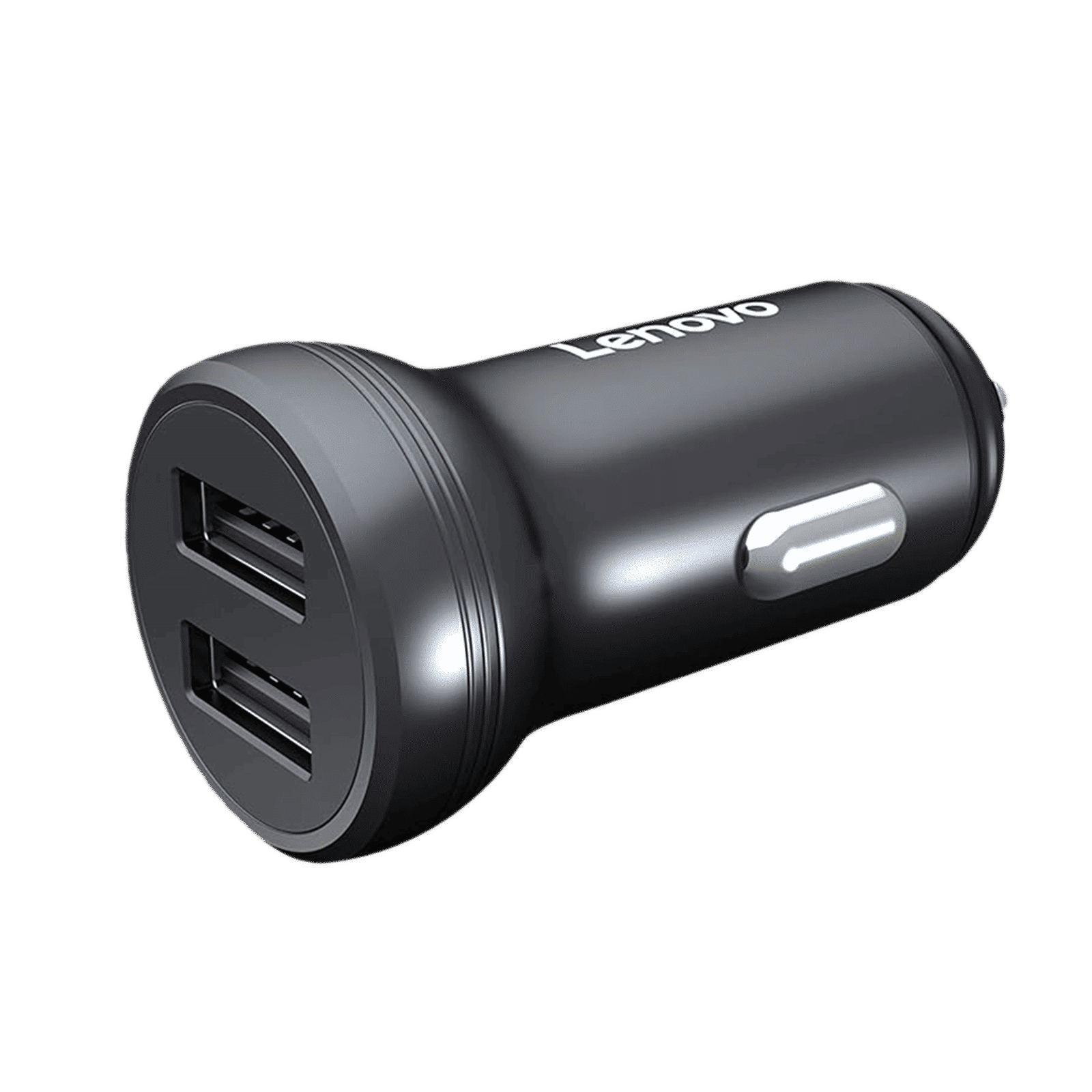 Lenovo 120 Watts 2 USB Ports Car Charging Adapter (Intelligent Fast Charging, HC10, Black)_6