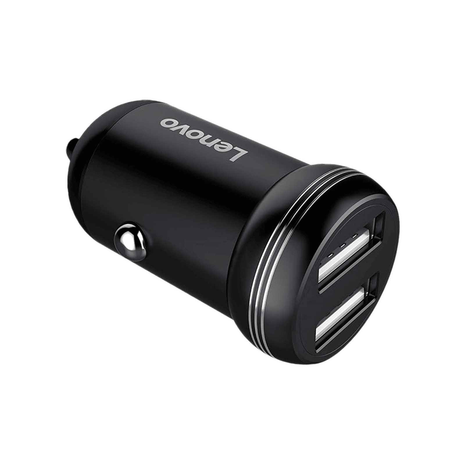 Lenovo 90 Watts 2 USB Ports Car Charging Adapter (Intelligent Fast Charging, HC11, Black) Lenovo 90 Watts 2 USB Ports Car Charging Adapter (Intelligent Fast Charging, HC11, Black)_2