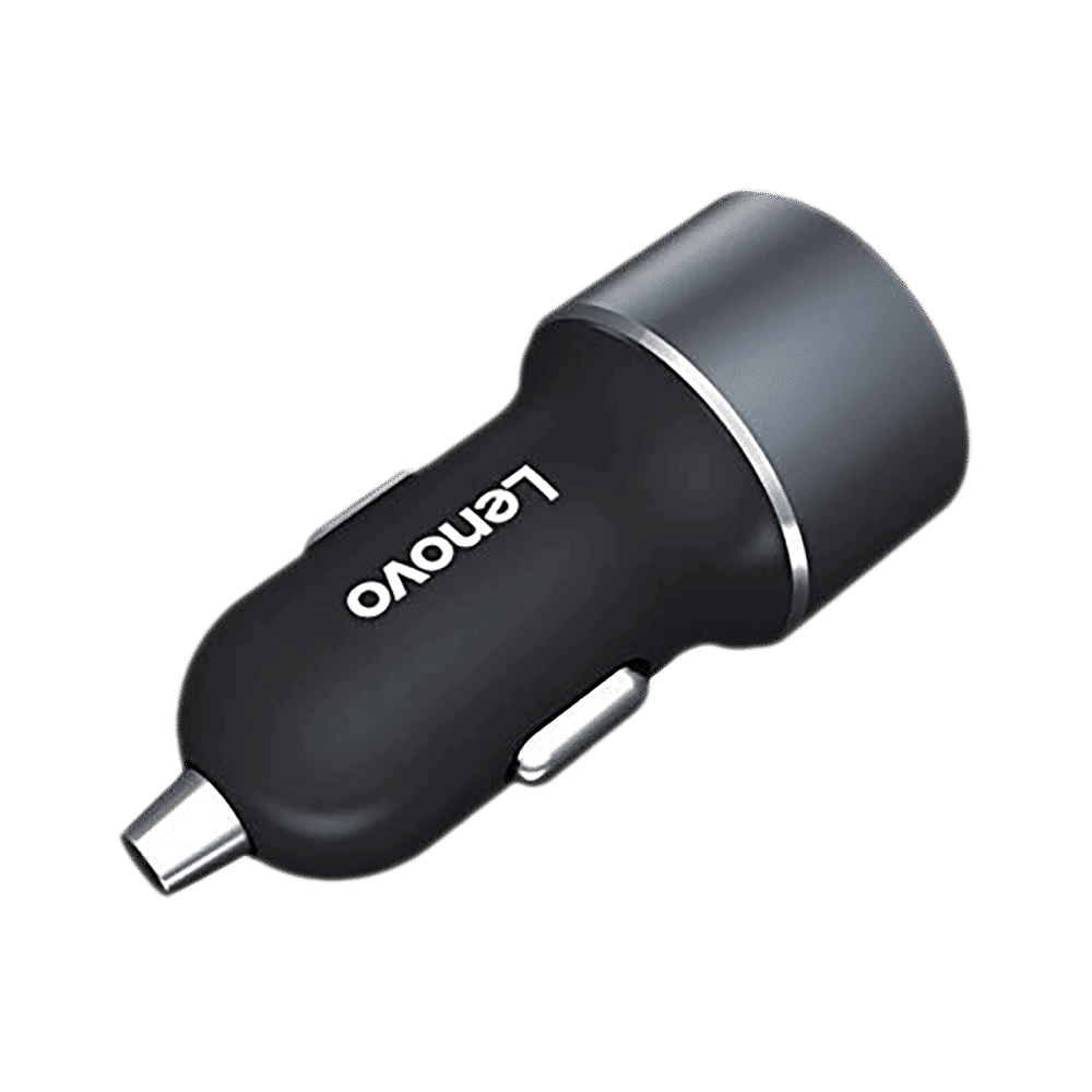 Lenovo 30 Watts 2 USB Ports Car Charging Adapter (Intelligent Fast Charging, HC12, Black) Lenovo 30 Watts 2 USB Ports Car Charging Adapter (Intelligent Fast Charging, HC12, Black)_4