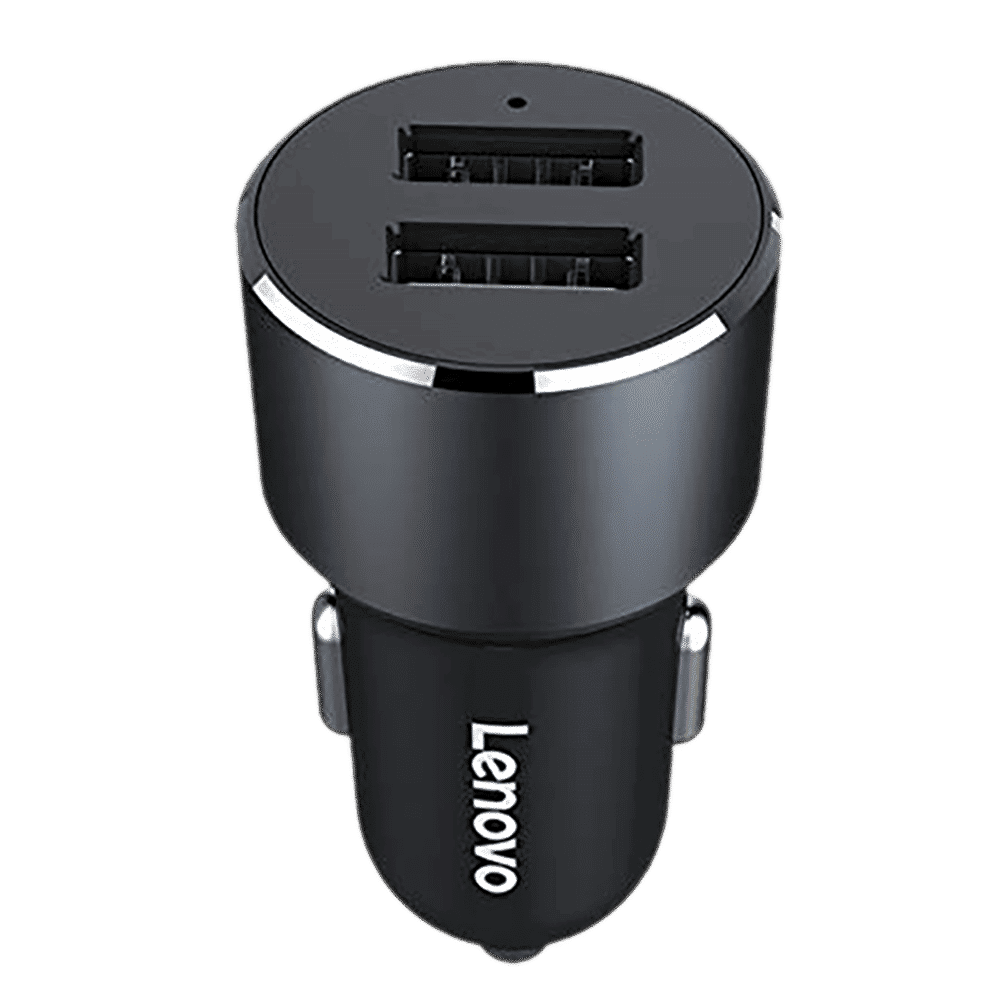 Lenovo 30 Watts 2 USB Ports Car Charging Adapter (Intelligent Fast Charging, HC12, Black) Lenovo 30 Watts 2 USB Ports Car Charging Adapter (Intelligent Fast Charging, HC12, Black)_6