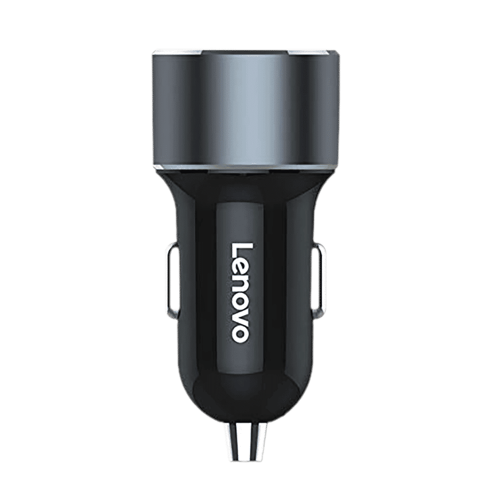 Lenovo 30 Watts 2 USB Ports Car Charging Adapter (Intelligent Fast Charging, HC12, Black) Lenovo 30 Watts 2 USB Ports Car Charging Adapter (Intelligent Fast Charging, HC12, Black)_3