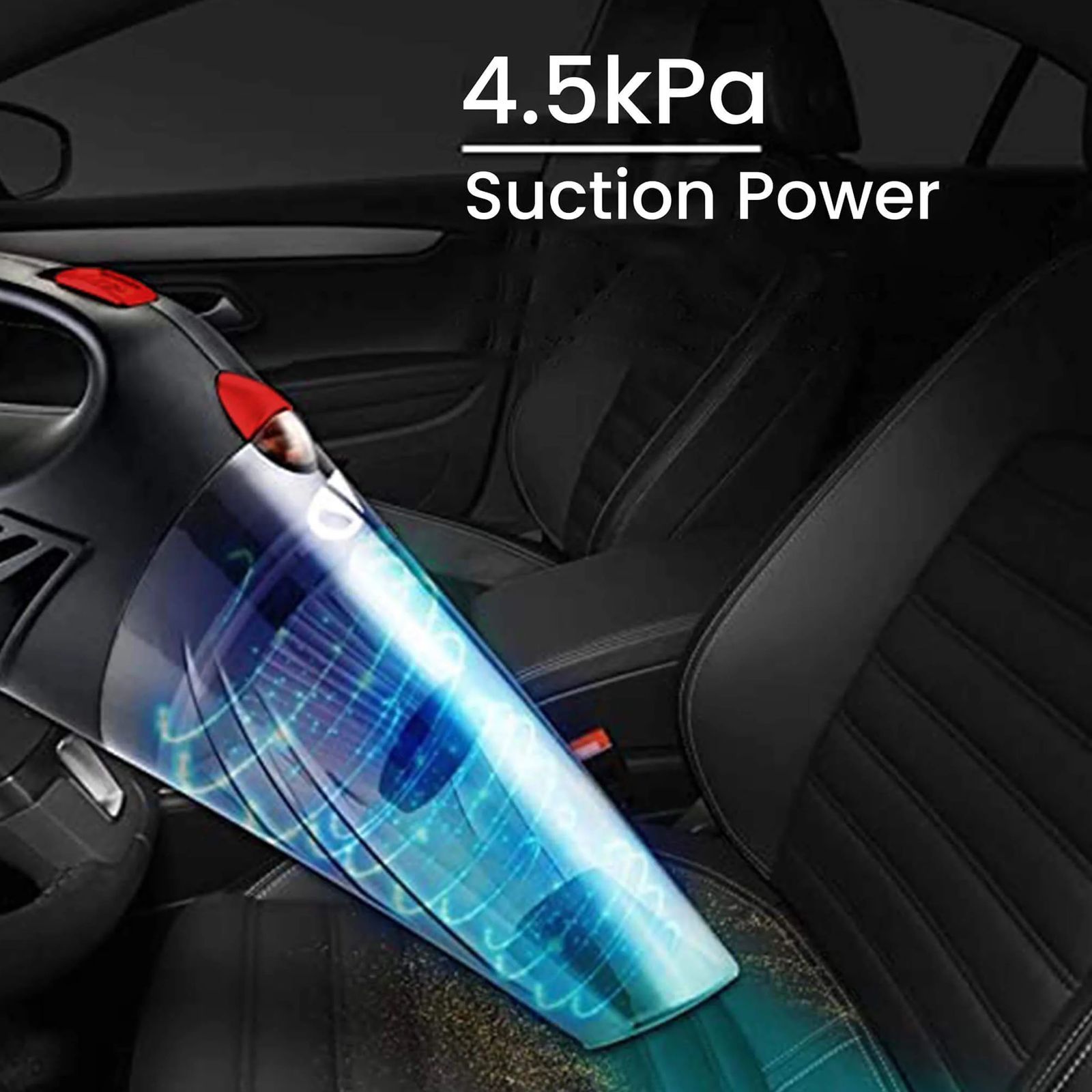 AGARO CV1077 106W Car Vacuum Cleaner with Powerful Suction (Copper Winded Motor, Black)_5