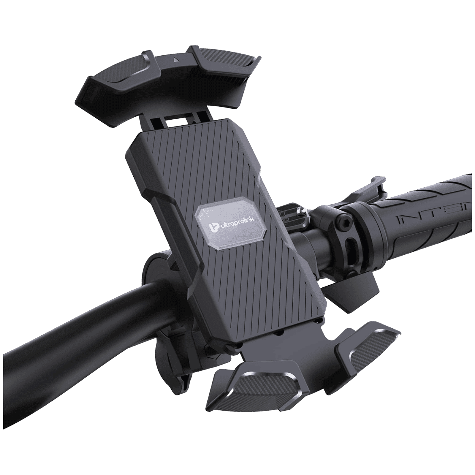 ultraprolink UM1138 Bike and Motorcycle Mount for Mobile (Secure Lock, Black)_1