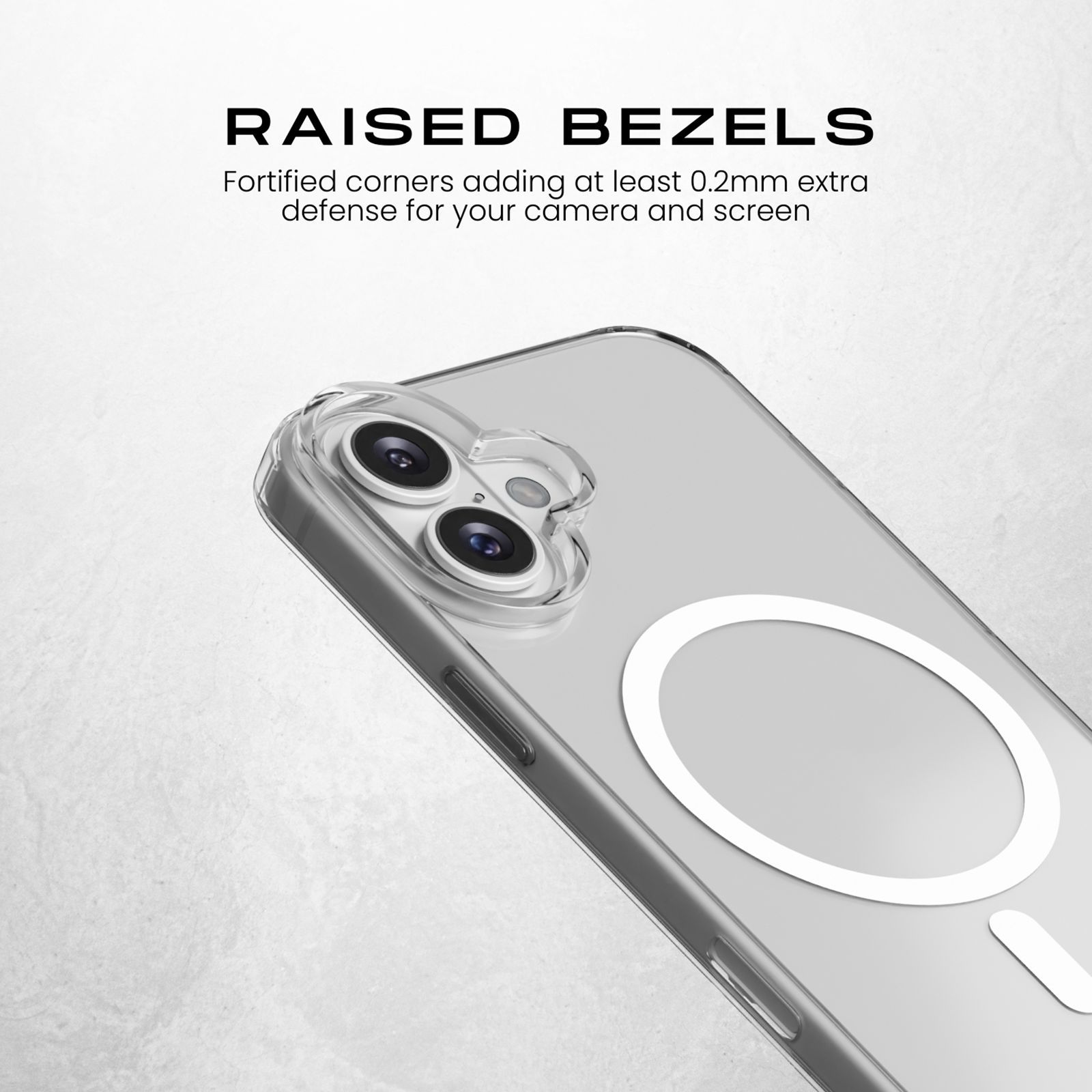 HYPHEN DURO Tempered Glass & TPU Back Cover Combo for Apple iPhone 16 (Shock Absorbent, Clear)_6