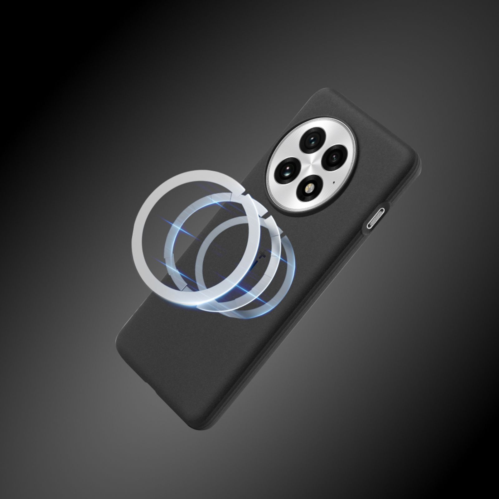 OnePlus Hard PC, TPU Back Cover for OnePlus 13 (Built-in Magnetic Ring, Black) OnePlus Hard PC, TPU Back Cover for OnePlus 13 (Built-in Magnetic Ring, Black)_4