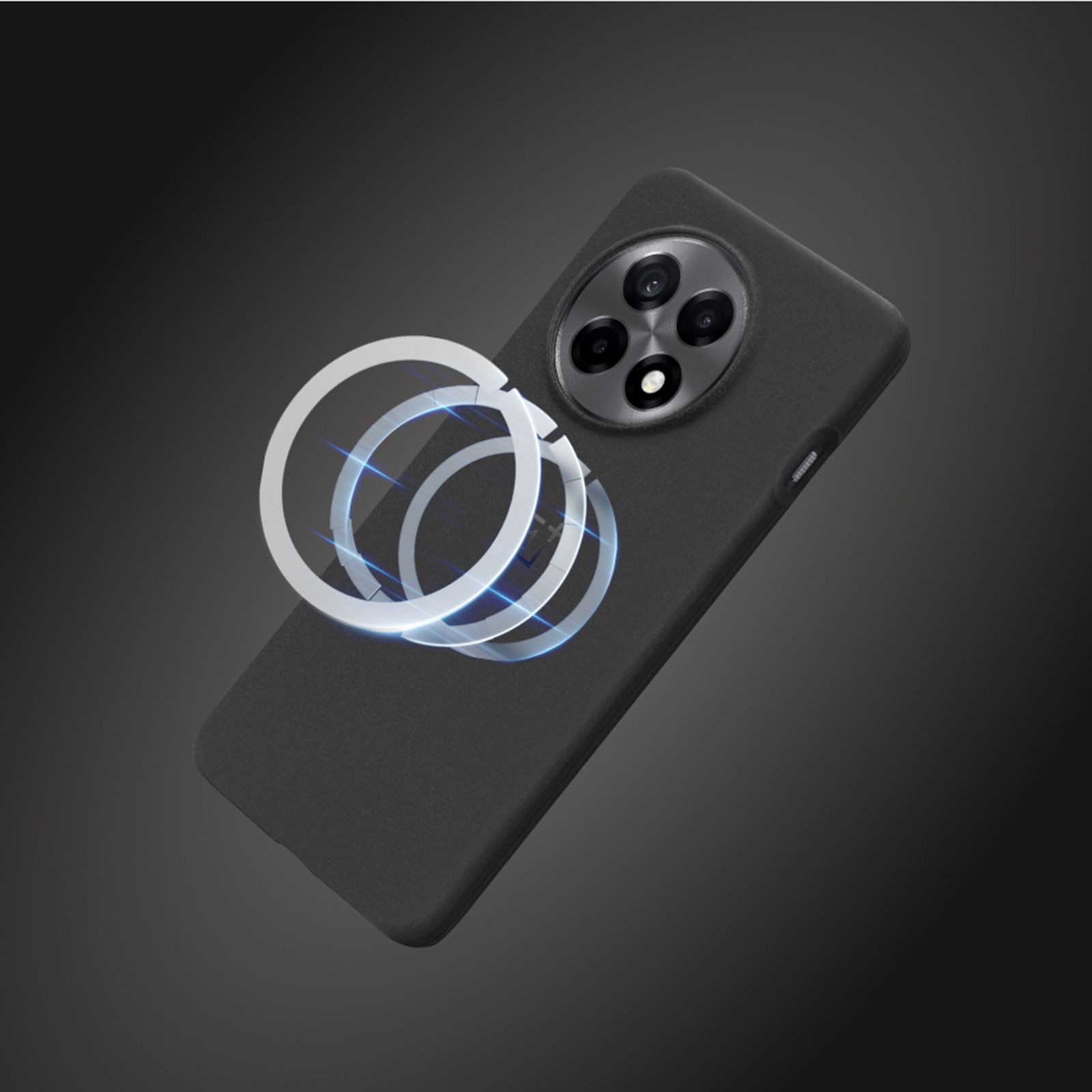 OnePlus Hard PC, TPU Back Cover for OnePlus 13R (Built-in Magnetic Ring, Black) OnePlus Hard PC, TPU Back Cover for OnePlus 13R (Built-in Magnetic Ring, Black)_5