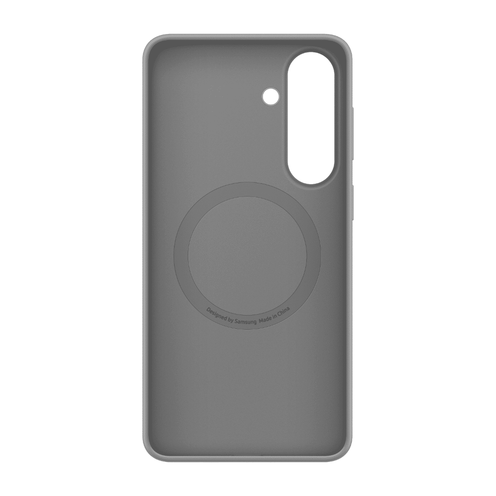 Samsung Soft Silicone Back Cover for Galaxy S26+ (Built-in Magnets, Grey) Samsung Soft Silicone Back Cover for Galaxy S26+ (Built-in Magnets, Grey)_3