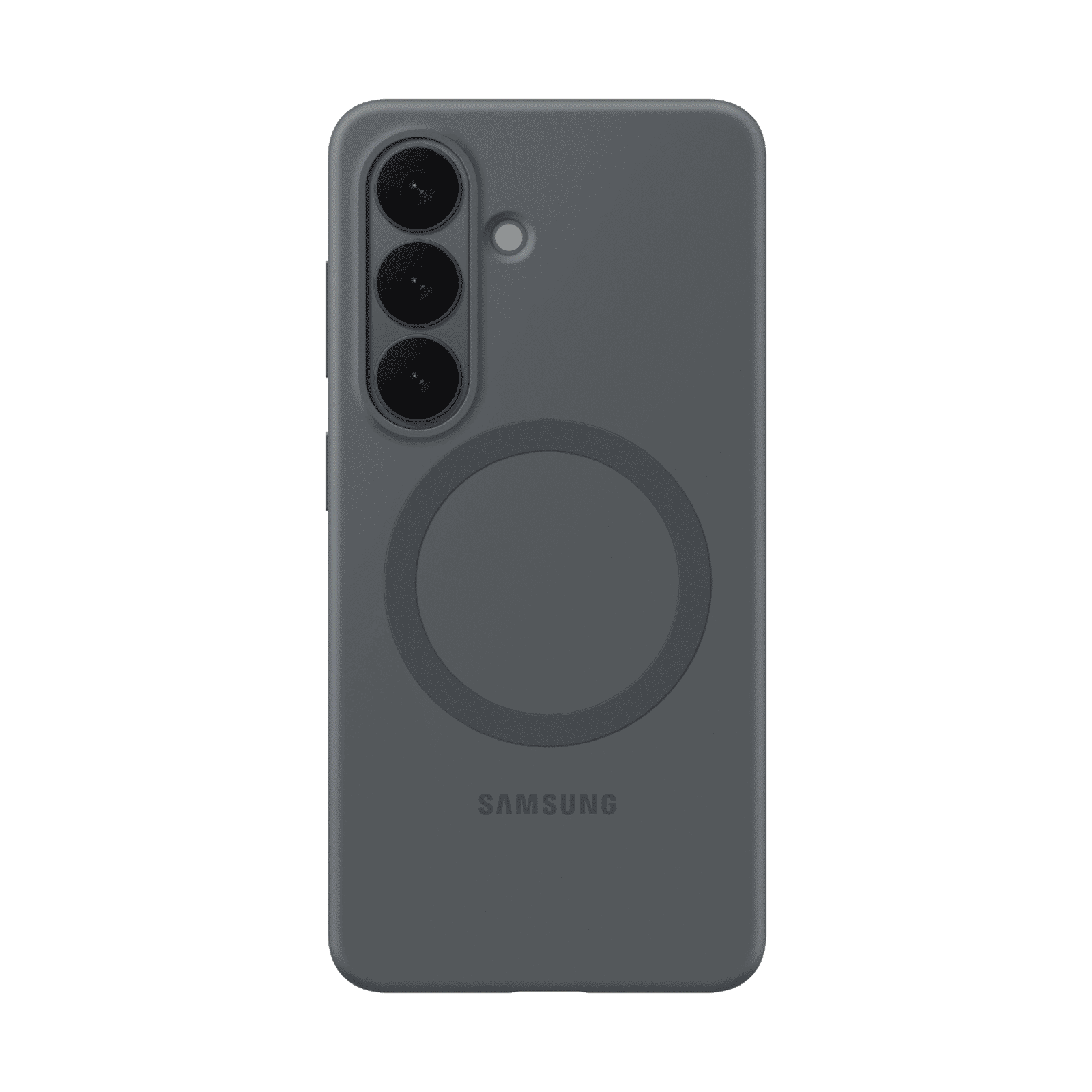 Samsung Soft Silicone Back Cover for Galaxy S26 (Built-in Magnets, Black) Samsung Soft Silicone Back Cover for Galaxy S26 (Built-in Magnets, Black)_1