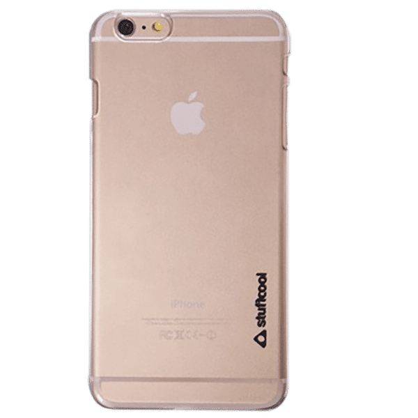 stuffcool Clair Hard Plastic Back Cover for Apple iPhone and 6S (Camera  Protection, Transparent)