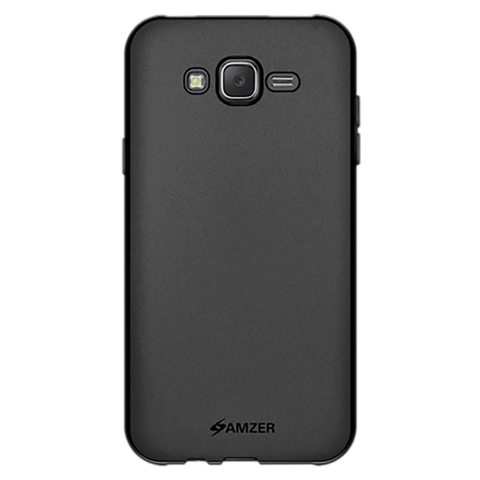 AMZER AMZ97870 Soft TPU Back Cover for Samsung Galaxy J5 (Wear And Tear Protection, Black)_1