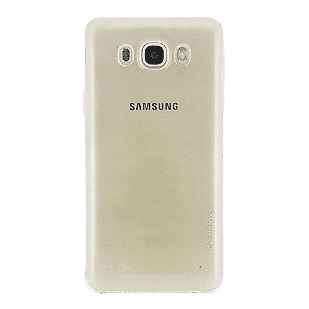 stuffcool Clair Hard Plastic Back Cover for Samsung Galaxy J7 (Camera Protection, Transparent)_1