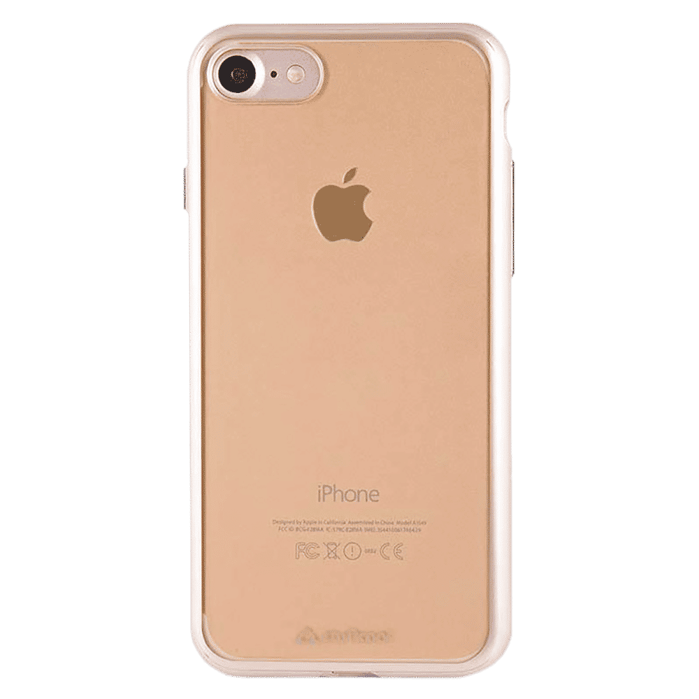 stuffcool Edge Metallic Back Cover for Apple iPhone 7 (Camera Protection, Gold)_1
