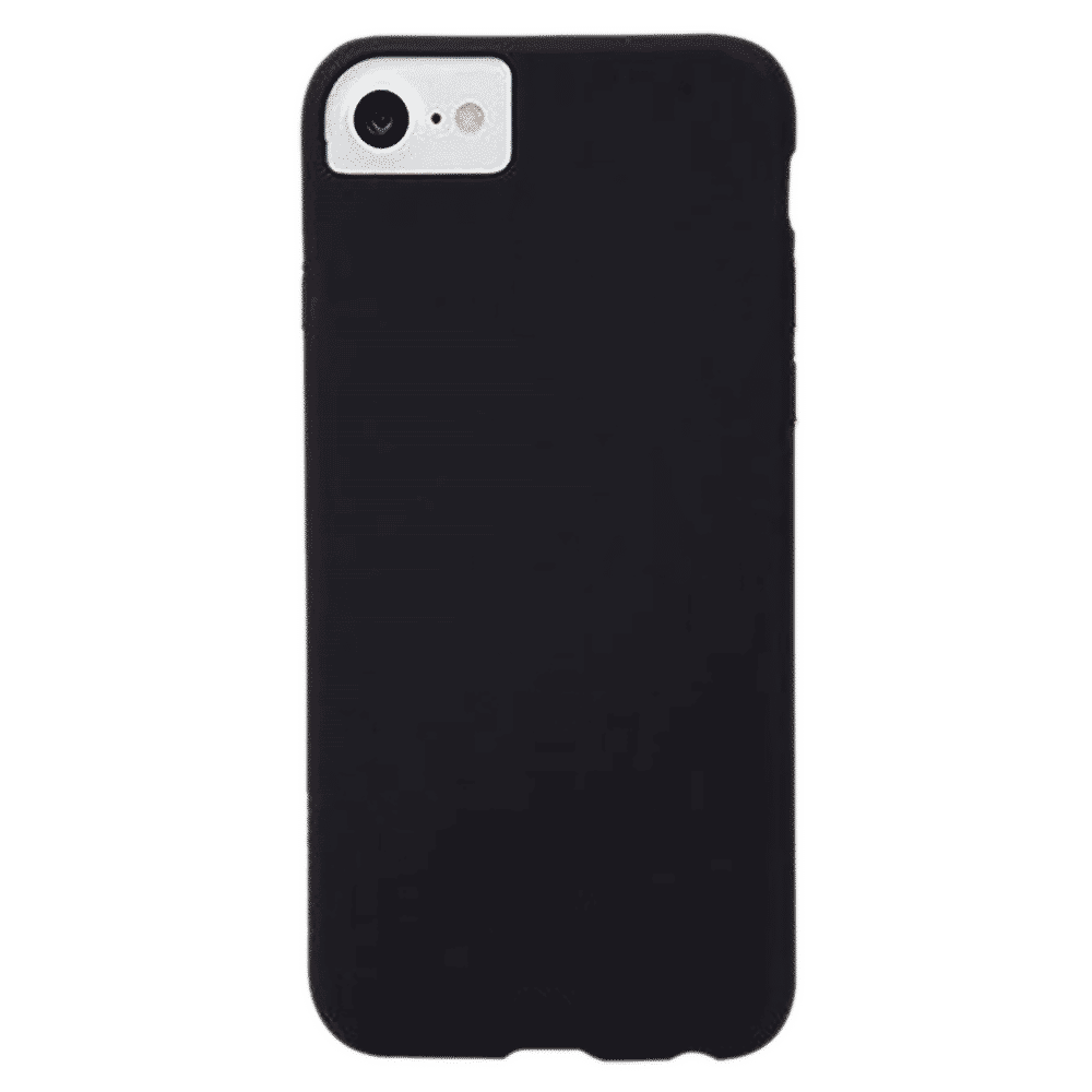 Stuffcool Barely There Plastic Back Cover for Apple iPhone 7 (Camera Protection, Black)_1