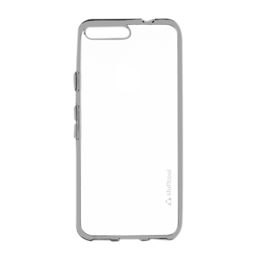 Stuffcool Pure Soft TPU & Rubber Back Cover for Google Pixel (Enhanced Grip, Clear)_4