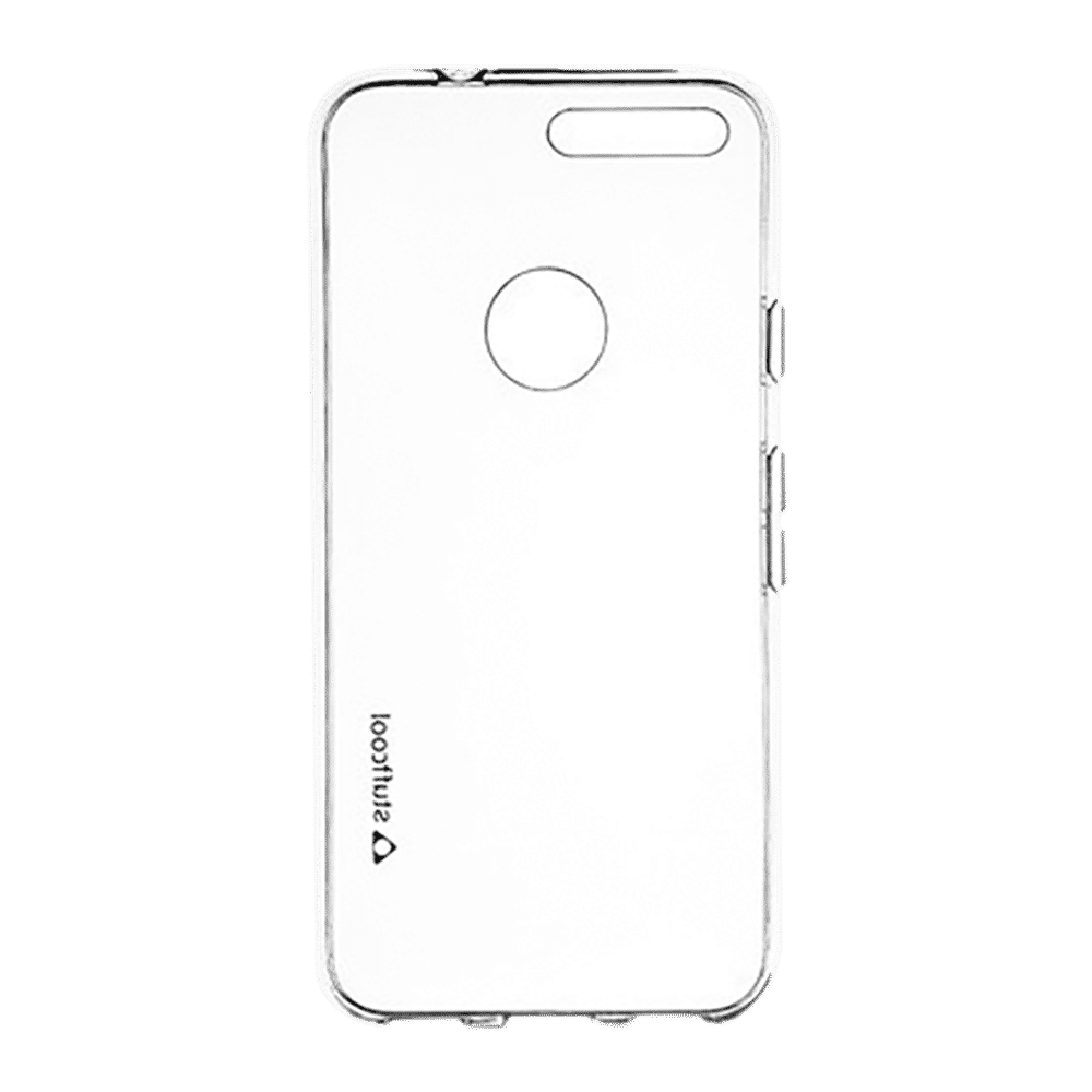 Stuffcool Pure Soft TPU & Rubber Back Cover for Google Pixel (Enhanced Grip, Clear)_5