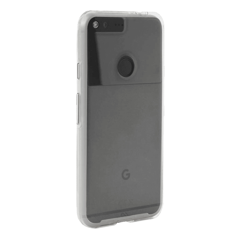 Case-Mate Naked Tough Hard Polycarbonate Back Cover for Google Pixel (Anti-Scratch Technology, Clear)_2