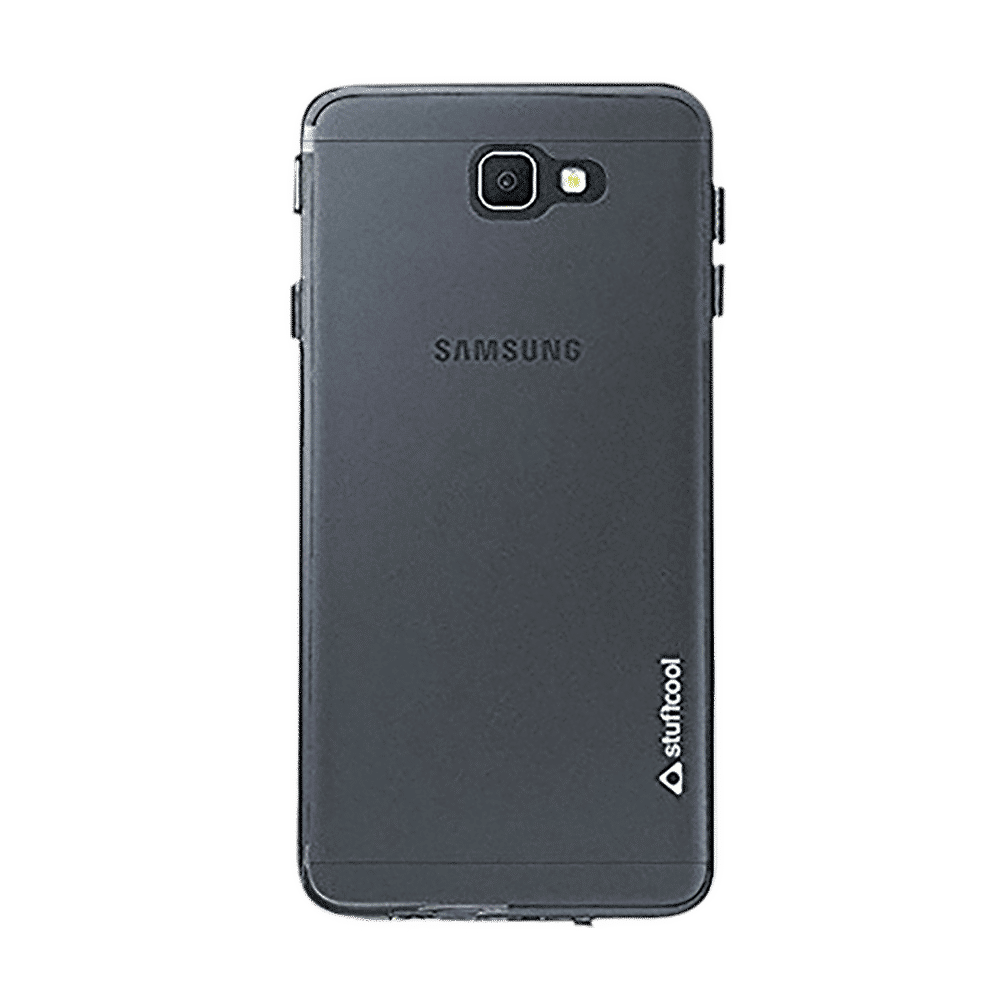 Stuffcool Soft Rubber & Silicon Back Cover for SAMSUNG Galaxy On5 2016 and J5 Prime (Complete Access to All Ports, Clear)_2