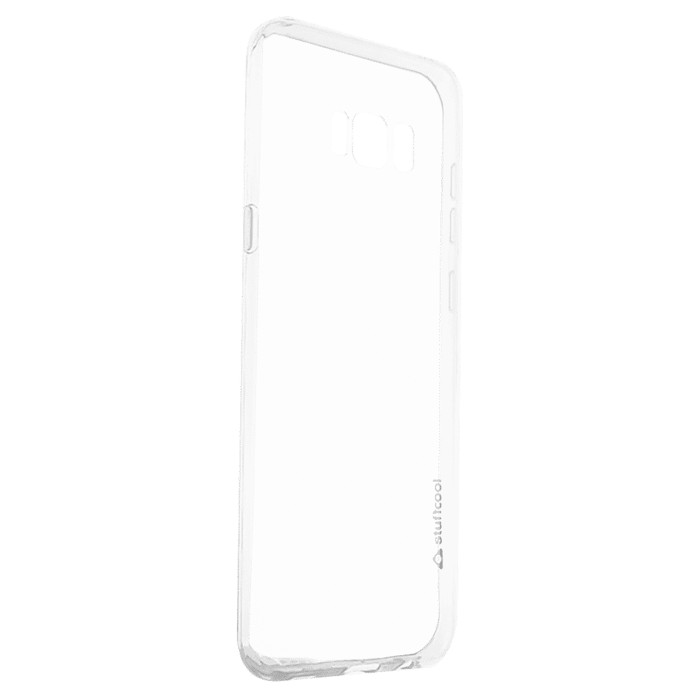 stuffcool PRSGS8PLUS TPU Back Cover for Samsung Galaxy S8 Plus (Camera Protection, Transparent)_7