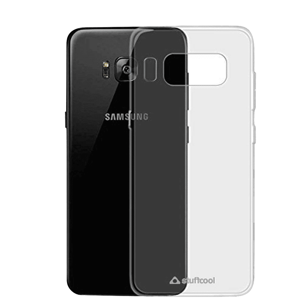 stuffcool PRSGS8PLUS TPU Back Cover for Samsung Galaxy S8 Plus (Camera Protection, Transparent)_10