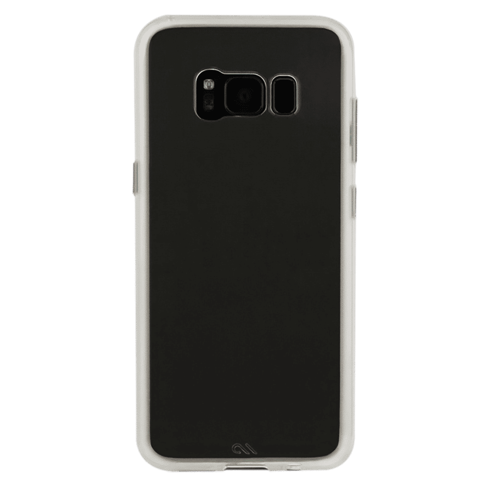 Case-Mate CM035462 Polycarbonate Back Cover for Samsung Galaxy S8 (Anti Scratch Technology, Clear)_1