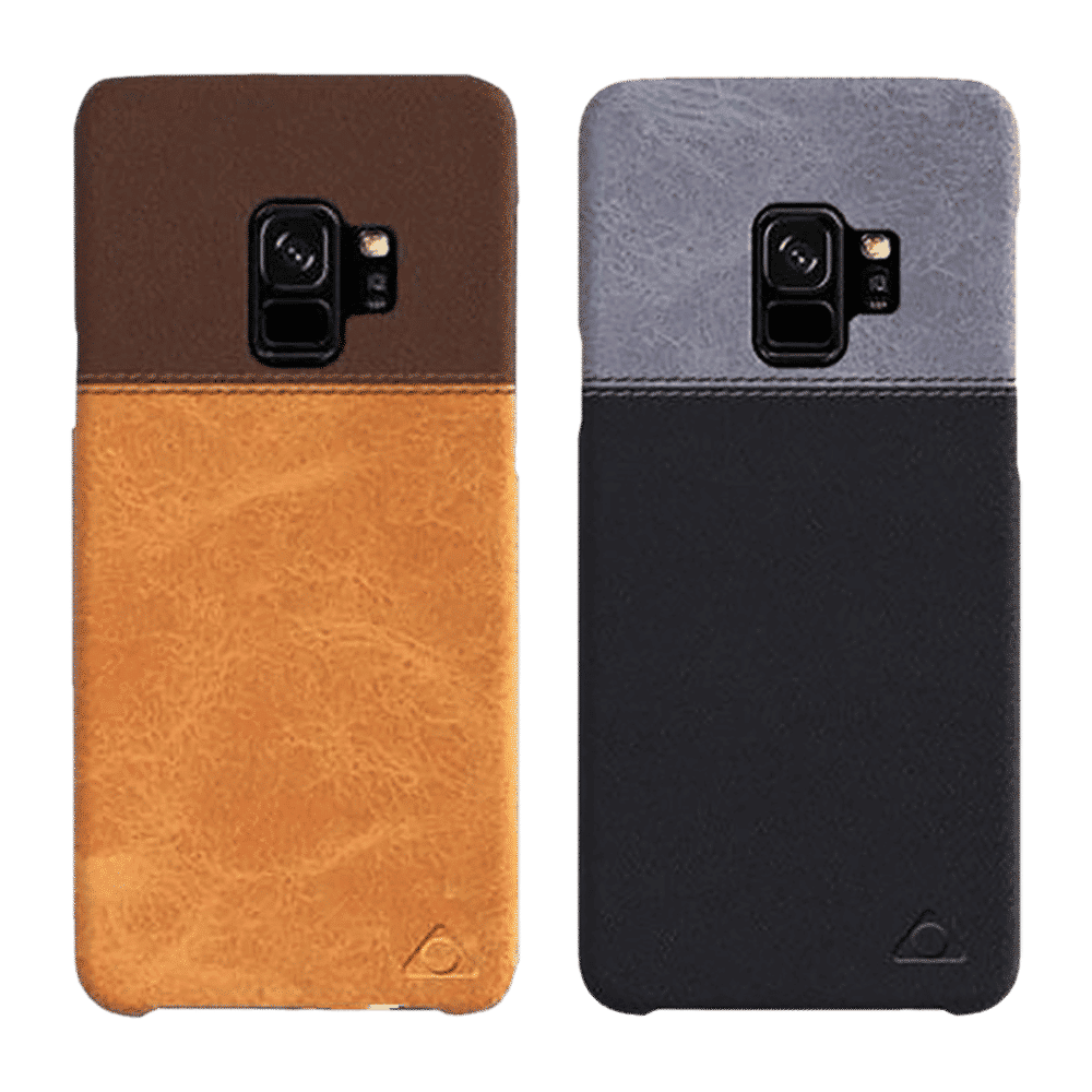 stuffcool Lush PU Leather Back Cover for Samsung Galaxy S9 (Easy Access To All Ports, Brown)_1