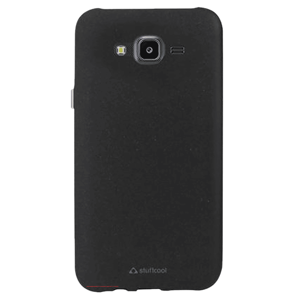 stuffcool Sable Sandy TPU Back Cover for Samsung Galaxy J7 Nxt (Camera Protection, Black)_1