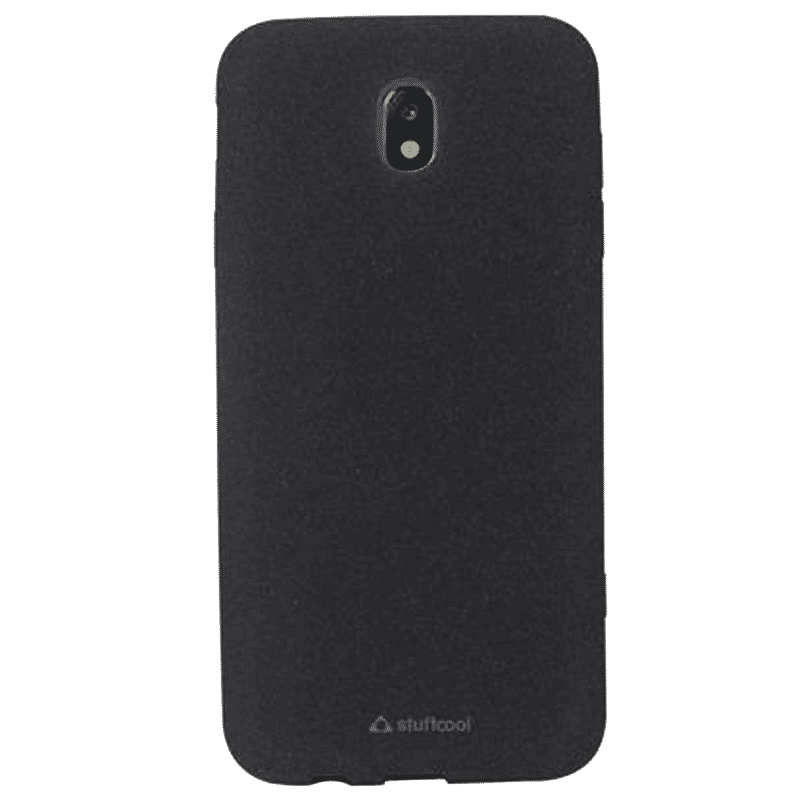 stuffcool Sable Sandy TPU Back Cover for Samsung Galaxy J7 Pro (Camera Protection, Black)_1