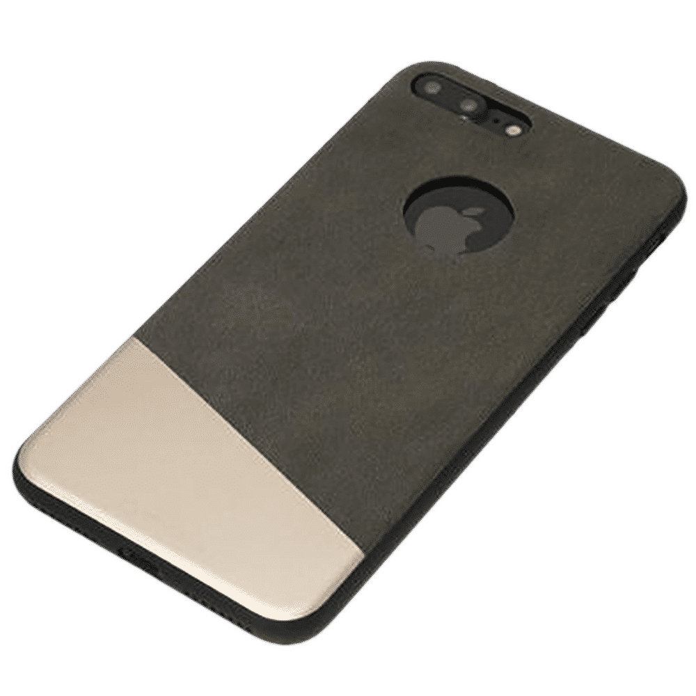 stuffcool Perla Dual Tone PU Leather Back Cover for Apple iPhone 8 Plus and 7 Plus (Integrated Knobs, Brown)_5