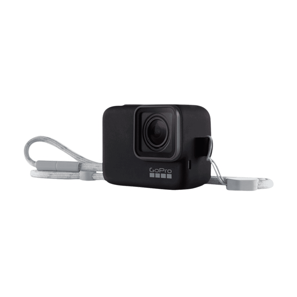 GoPro Water Resistant Sleeve for Camera (Adjustable Lanyard, ACSST-001, Black)_11